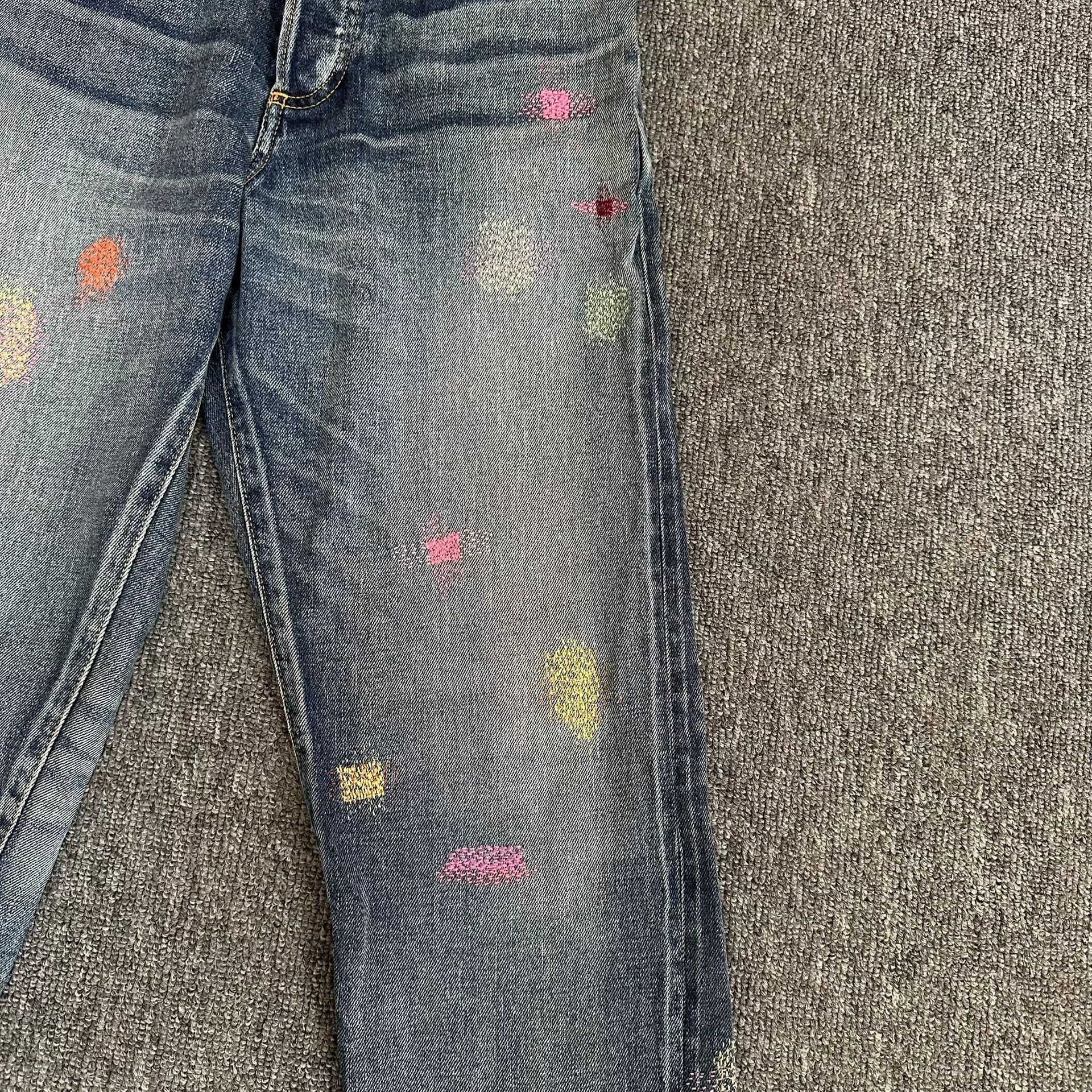 Dior Dior Homme Firework Embroidery Jeans Size US 28 / EU 44 - 4 Thumbnail