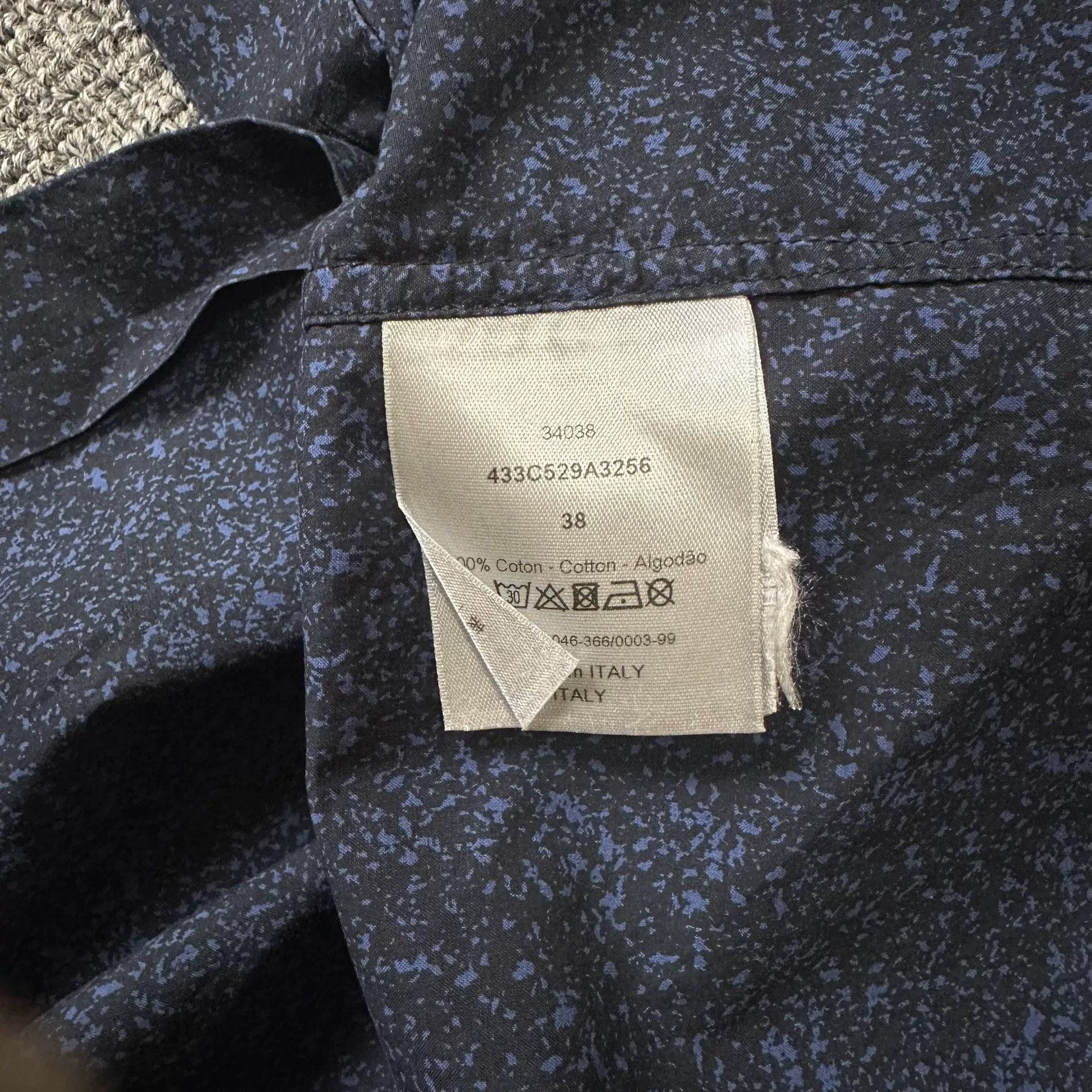 Dior Dior Splatter Ink Shirt Size S / US 4 / IT 40 - 6 Thumbnail