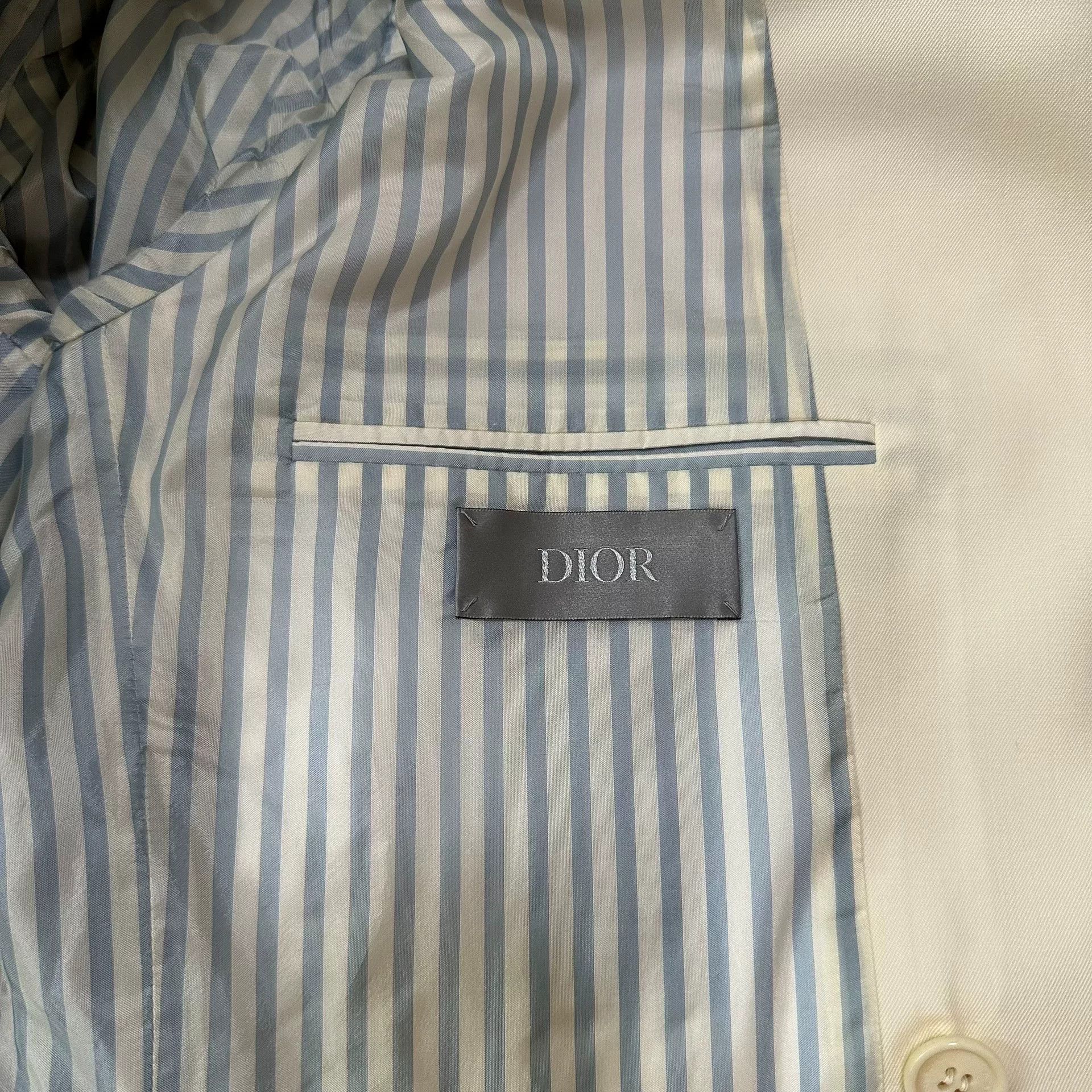 Dior Dior Men 19ss Runway Stripe Suit Size US L / EU 52-54 / 3 - 4 Thumbnail