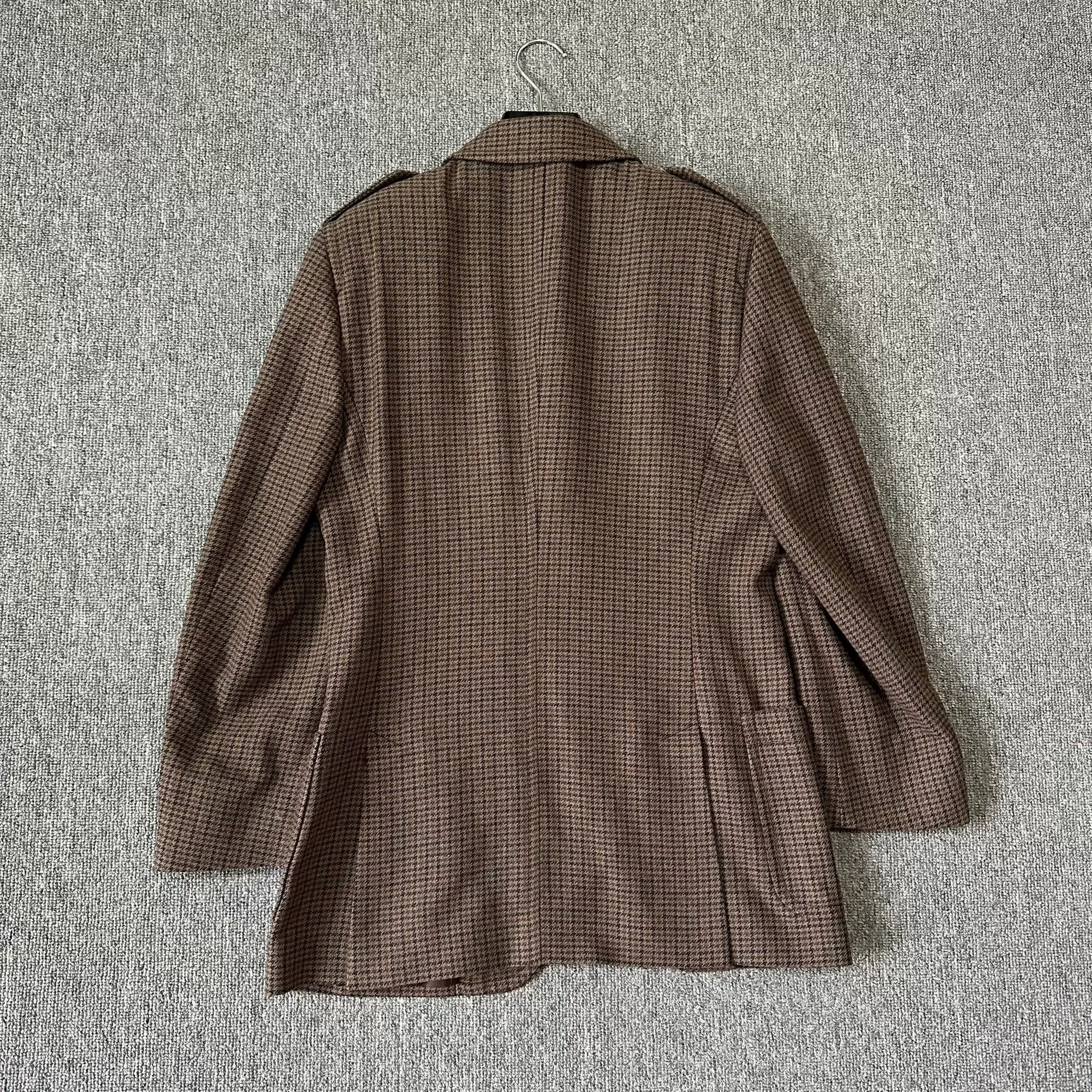 Dolce & Gabbana Dolce Gabbana Houndstooth Wool Blazer Size US M / EU 48-50 / 2 - 4 Thumbnail