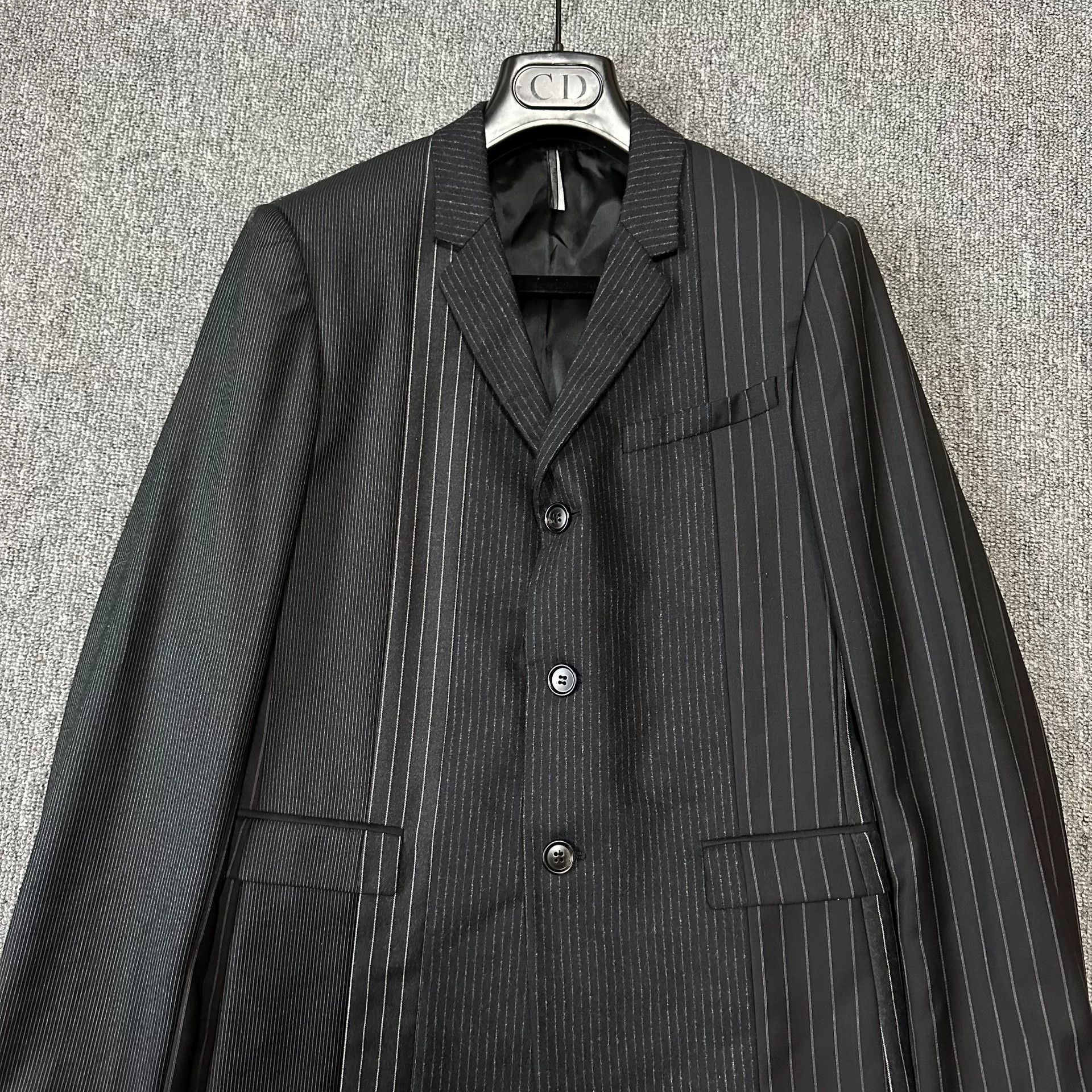 Dior Dior Homme 14FW Runway Patchwork Blazer Size US S / EU 44-46 / 1 - 2 Thumbnail