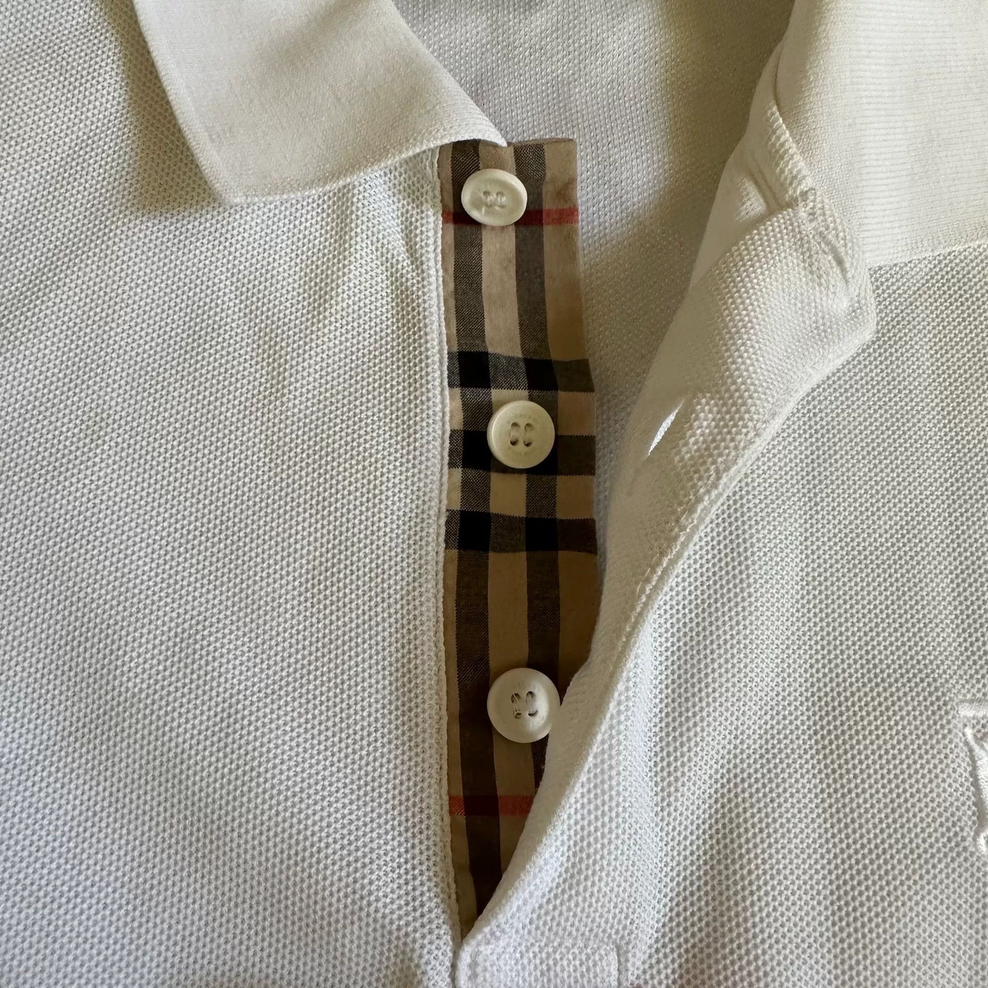 Burberry Burberry TB Embroidered Short Sleeve Polo Size US S / EU 44-46 / 1 - 4 Thumbnail