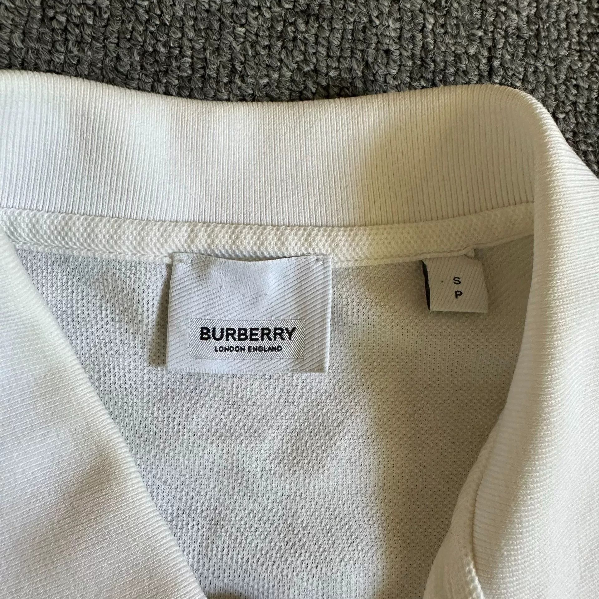 Burberry Burberry TB Embroidered Short Sleeve Polo Size US S / EU 44-46 / 1 - 5 Thumbnail
