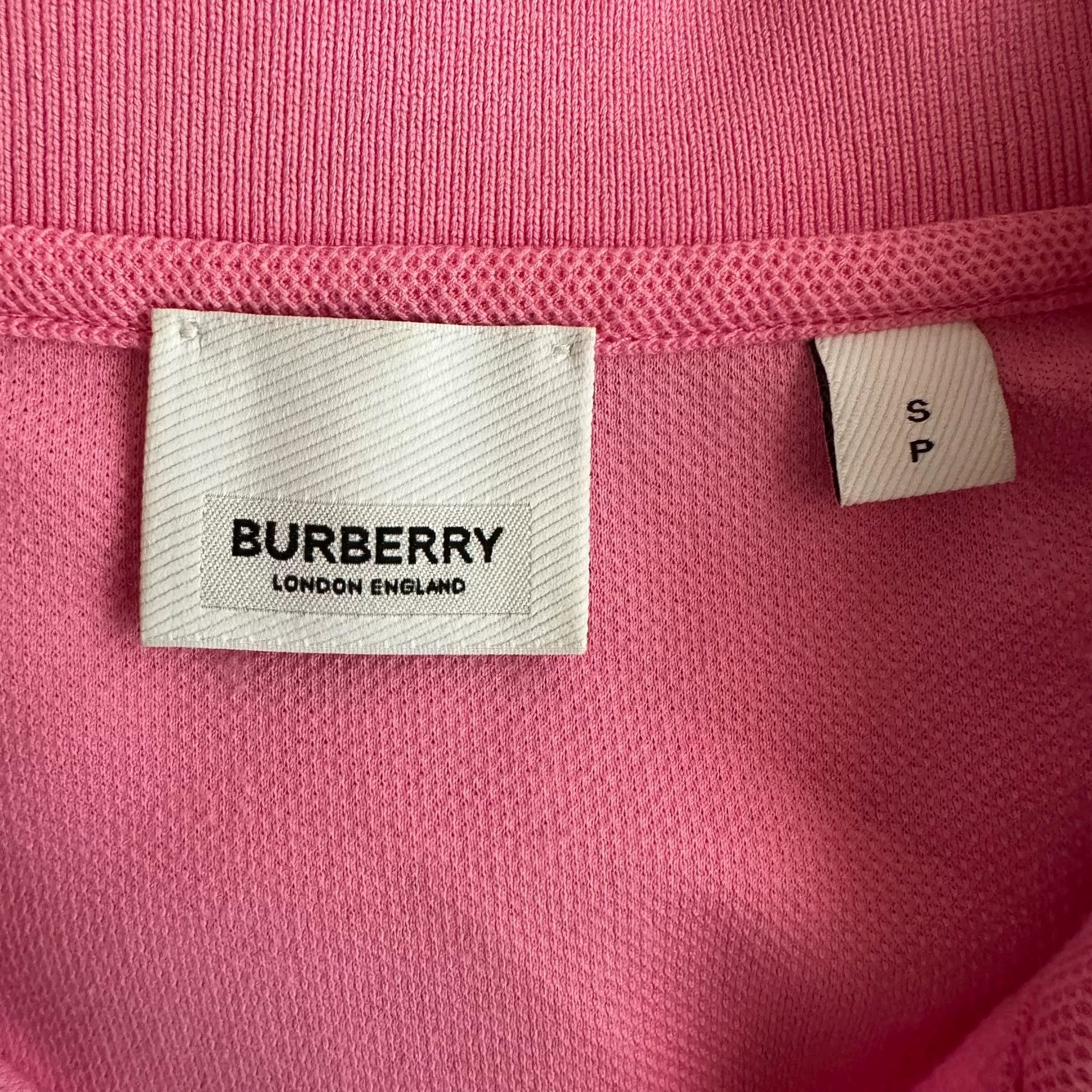 Burberry Burberry TB Embroidered Short Sleeve Polo Size S / US 4 / IT 40 - 6 Thumbnail