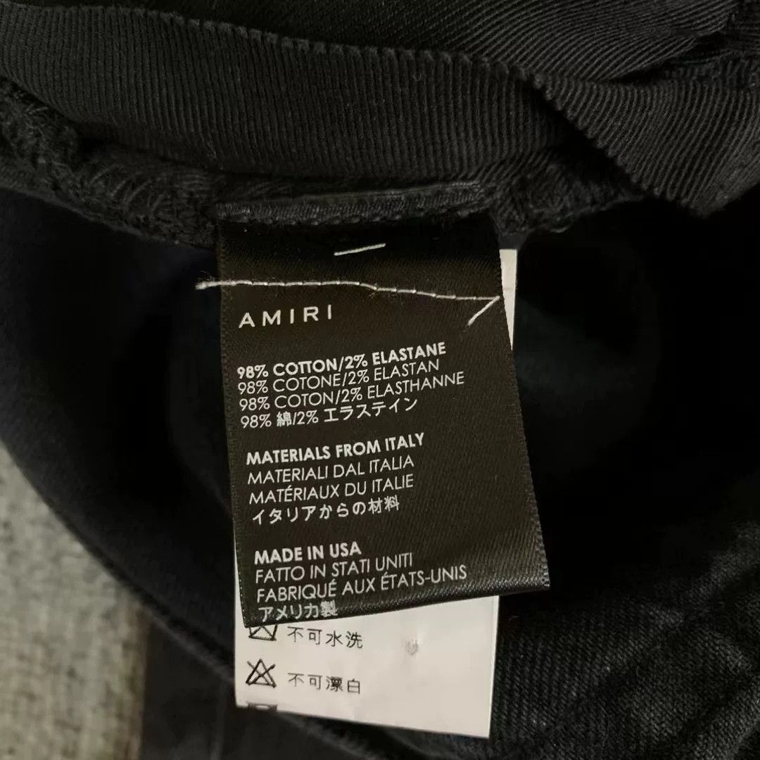 Amiri Amiri Double Knee Distressed Jeans Size US 30 / EU 46 - 8 Thumbnail