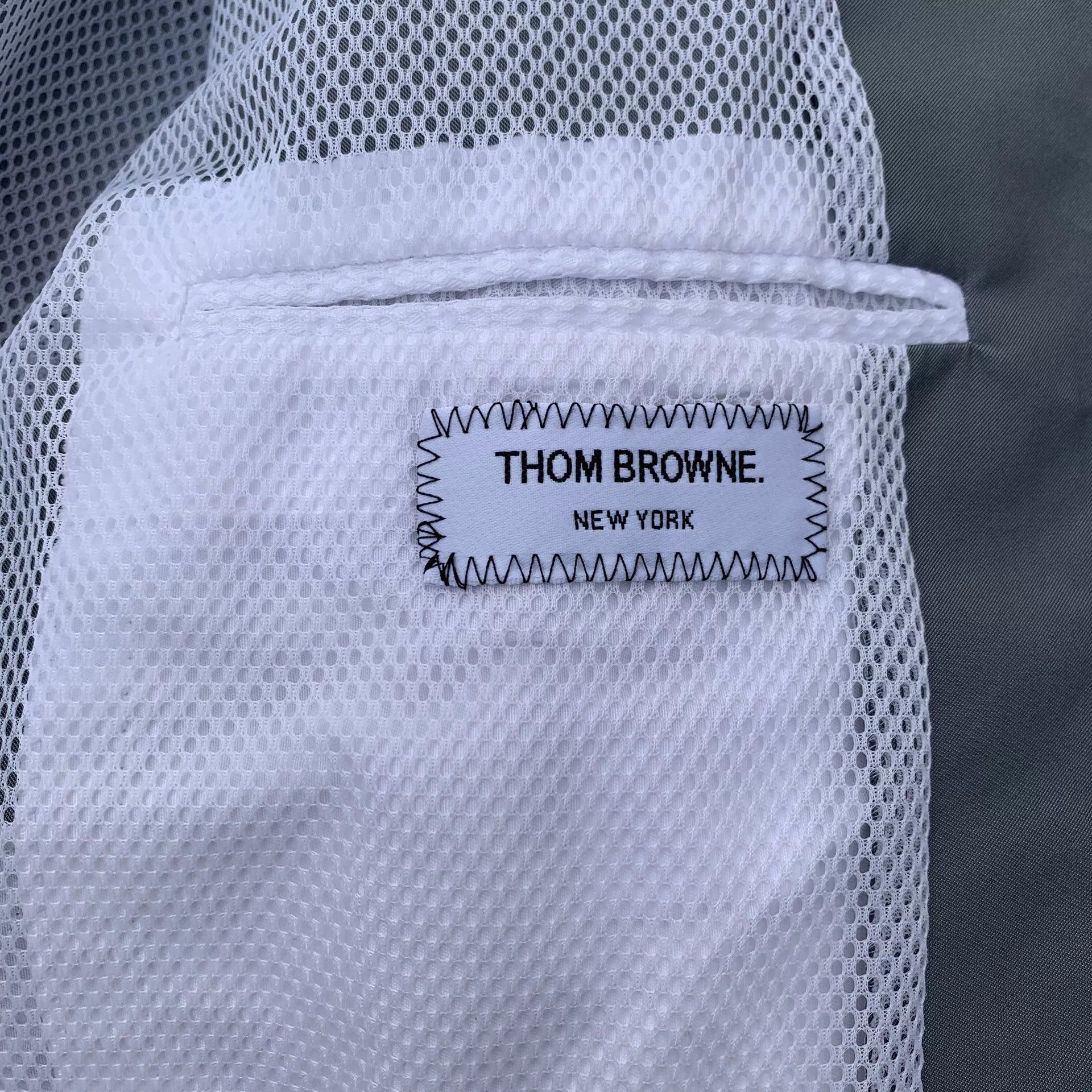 Thom Browne Thom Browne Nylon Four-Stripe Flight Jacket Size US XL / EU 56 / 4 - 6 Thumbnail
