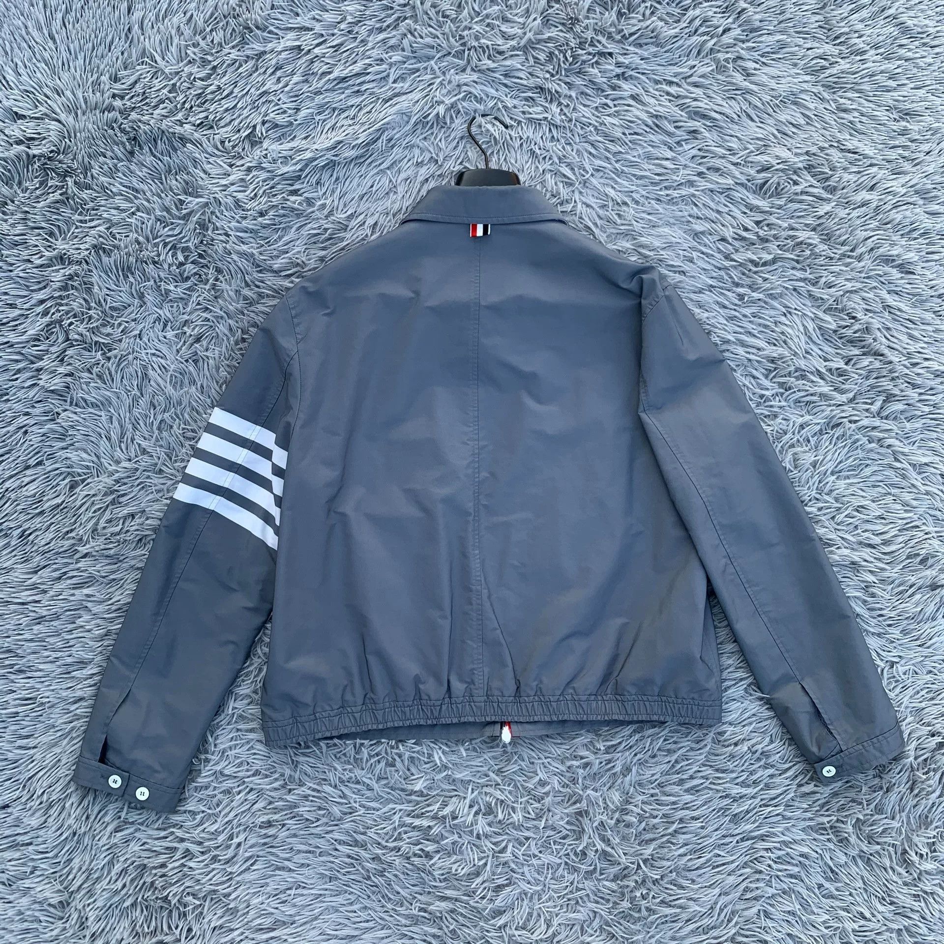 Thom Browne Thom Browne Nylon Four-Stripe Flight Jacket Size US XL / EU 56 / 4 - 3 Thumbnail