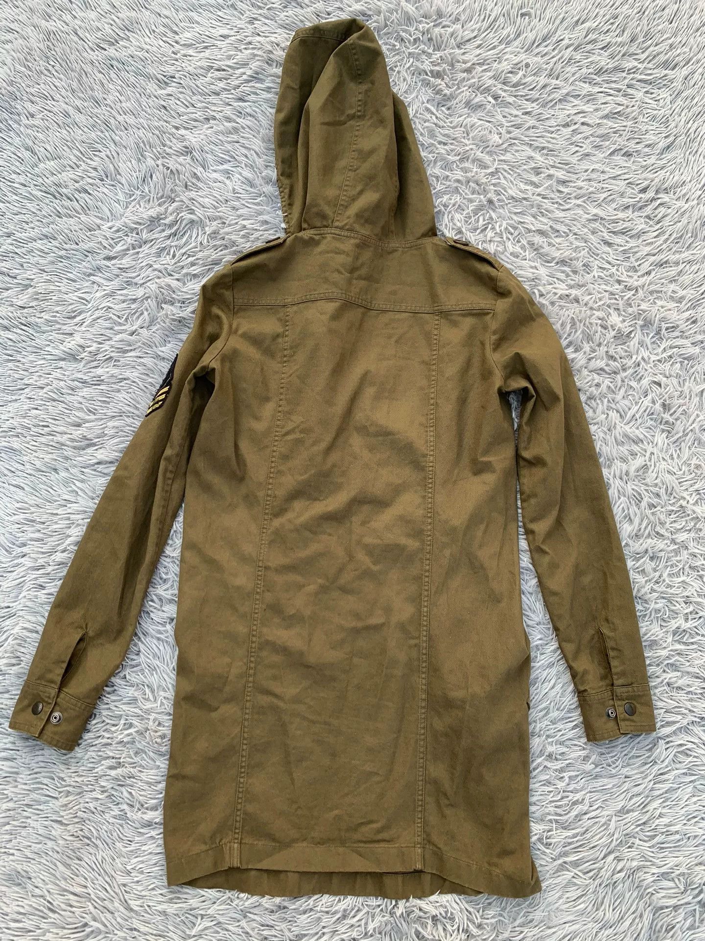 Saint Laurent Paris Saint Laurent Military Green Trench Coat Dress Size XS / US 0-2 / IT 36-38 - 4 Thumbnail