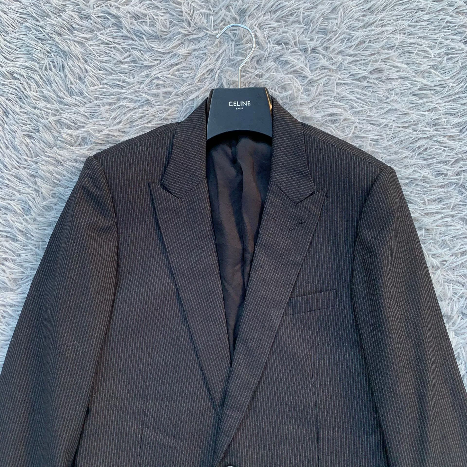 Dior Dior Homme Striped Wool Suit Size US M / EU 48-50 / 2 - 2 Thumbnail
