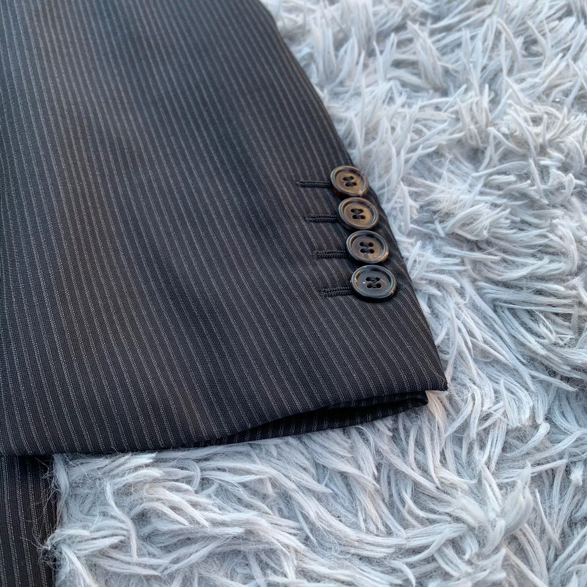 Dior Dior Homme Striped Wool Suit Size US M / EU 48-50 / 2 - 3 Thumbnail