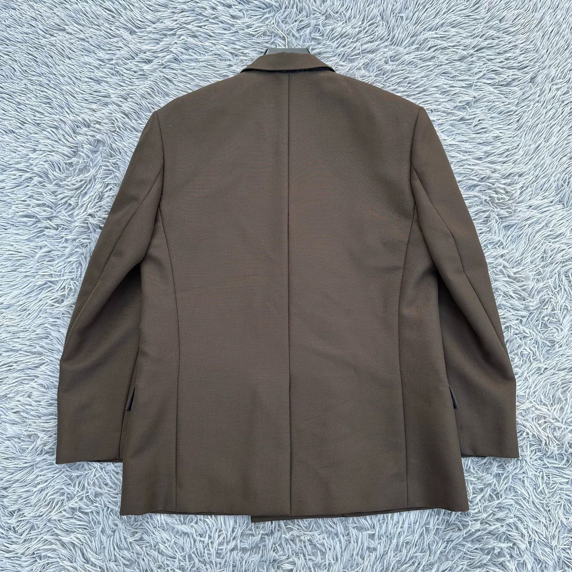 Dior Dior Khaki Double-Breasted Wool Coat Size US M / EU 48-50 / 2 - 3 Thumbnail