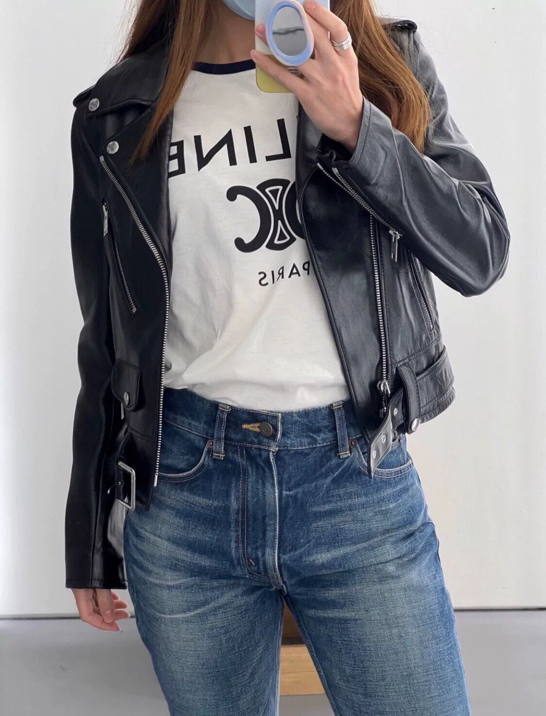 Celine Celine Motorcycle Leather Jacket Size XS / US 0-2 / IT 36-38 - 9 Thumbnail