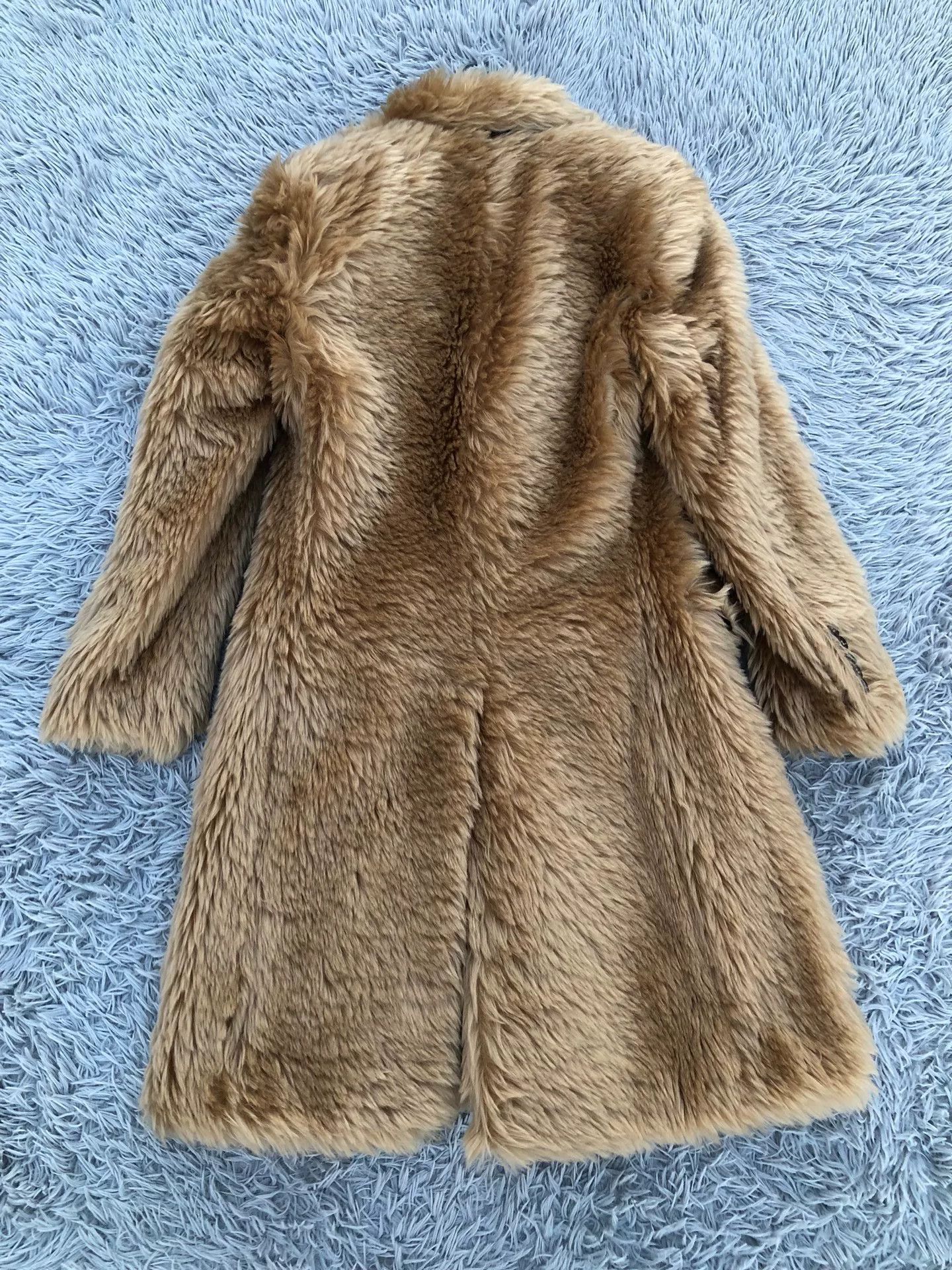 Saint Laurent Paris Saint Laurent 16FW Gold Fur Coat Size S / US 4 / IT 40 - 5 Thumbnail