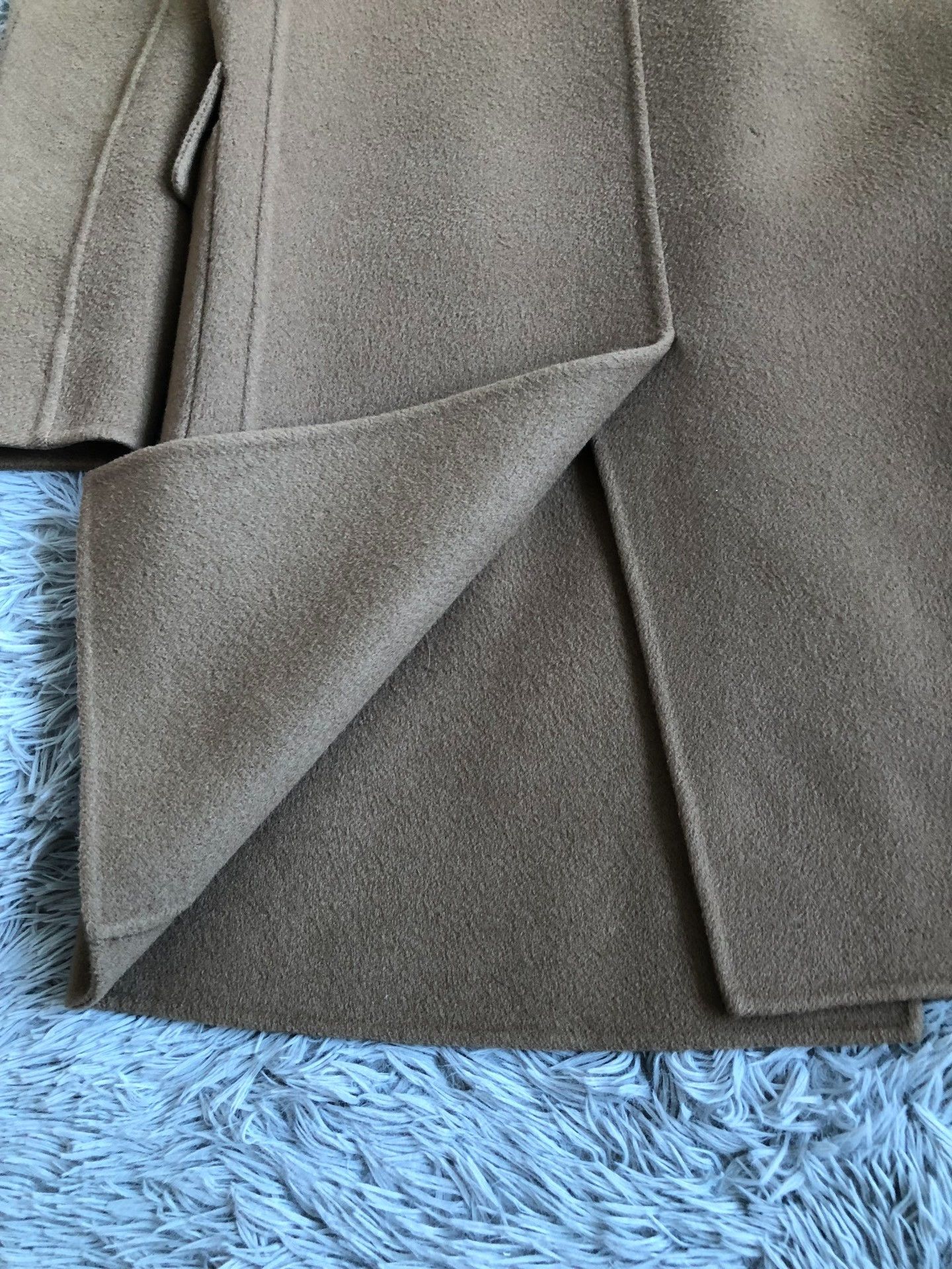 Burberry Camel Cashmere Coat