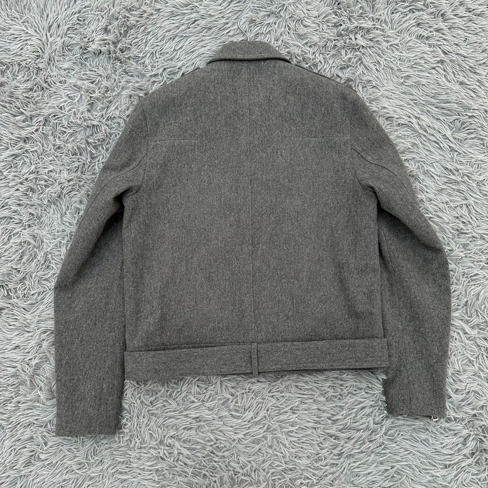 Dior Dior Homme Gray Zip Wool Jacket Size US M / EU 48-50 / 2 - 4 Thumbnail