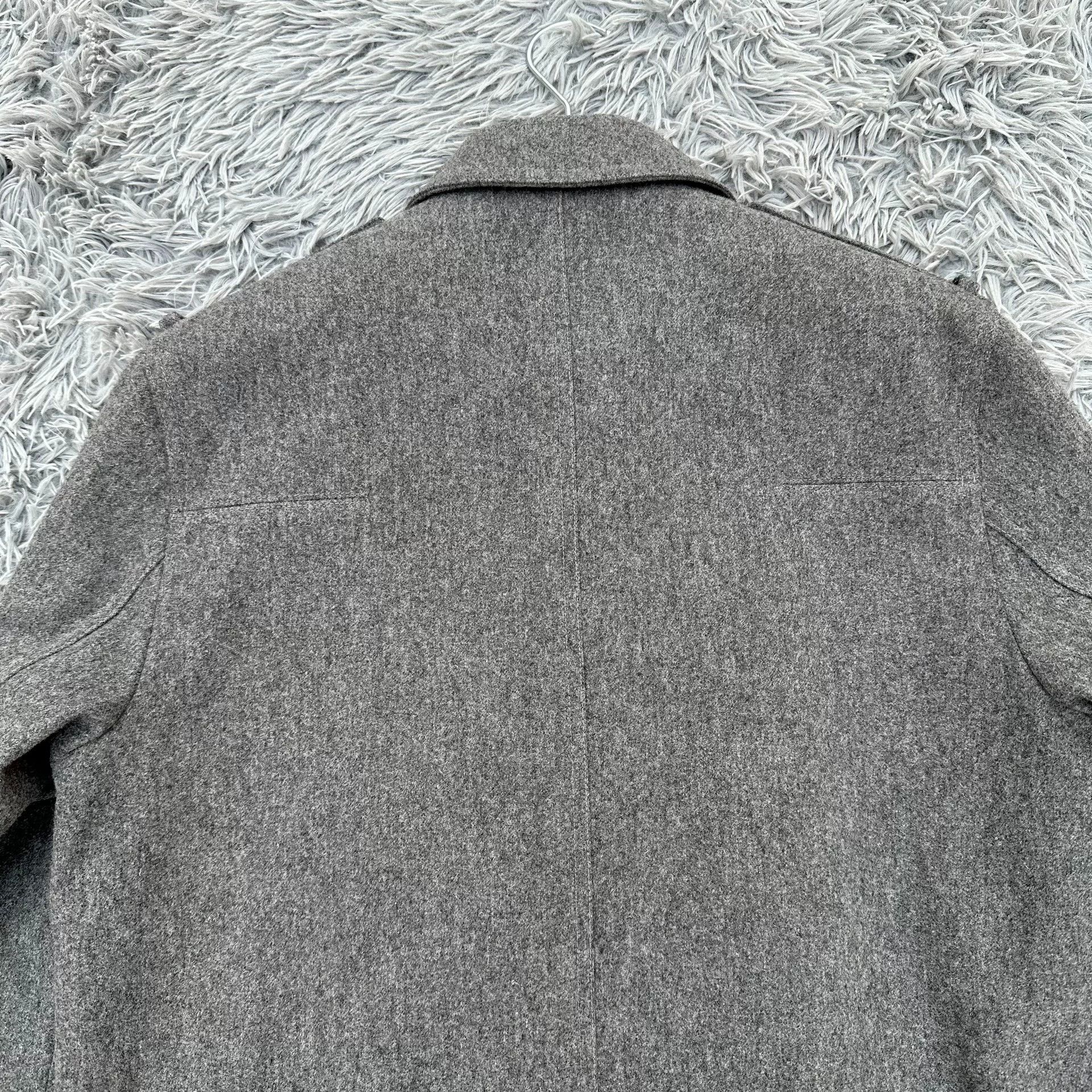 Dior Dior Homme Gray Zip Wool Jacket Size US M / EU 48-50 / 2 - 5 Thumbnail