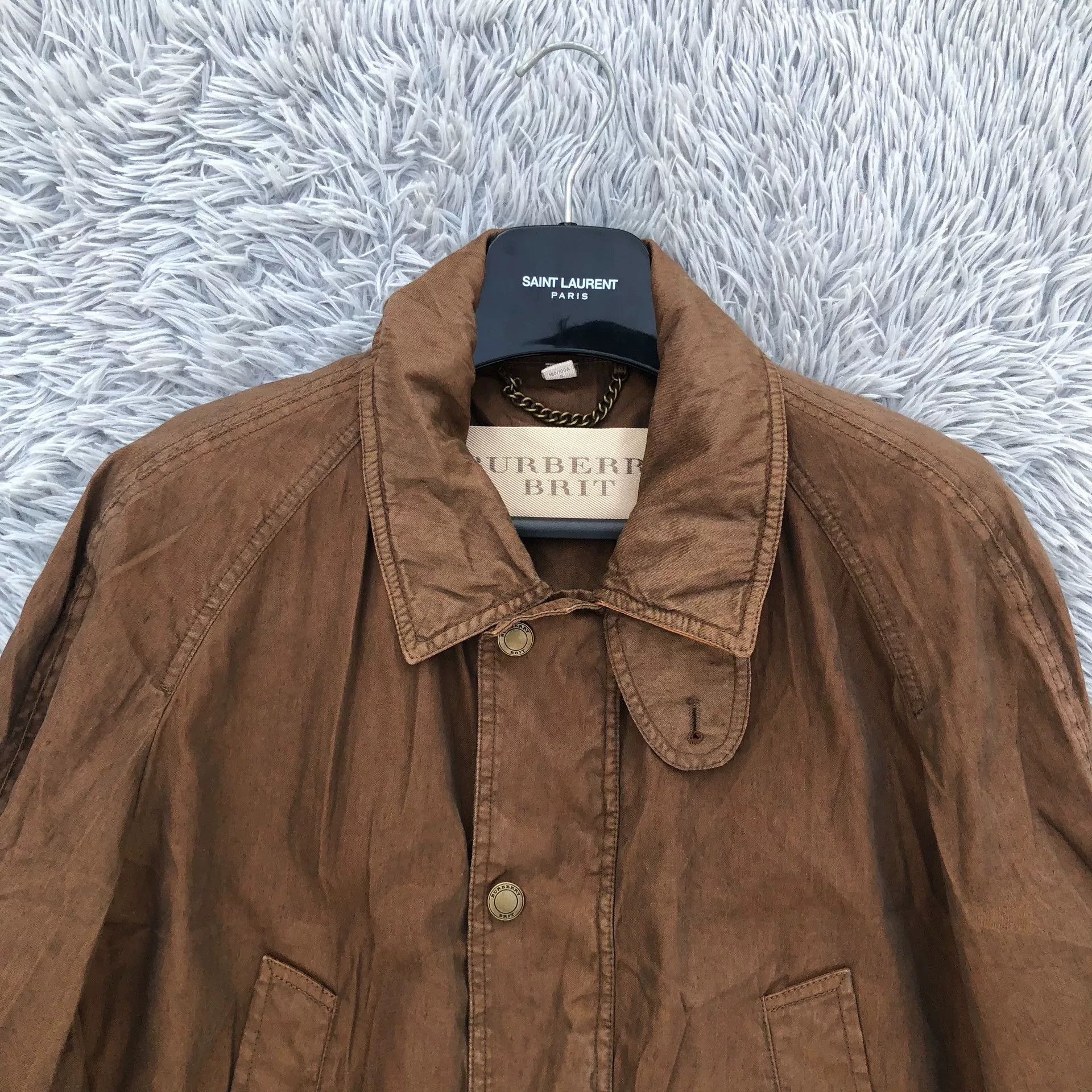 Burberry Burberry Brit Vintage Field Jacket Size US L / EU 52-54 / 3 - 4 Thumbnail