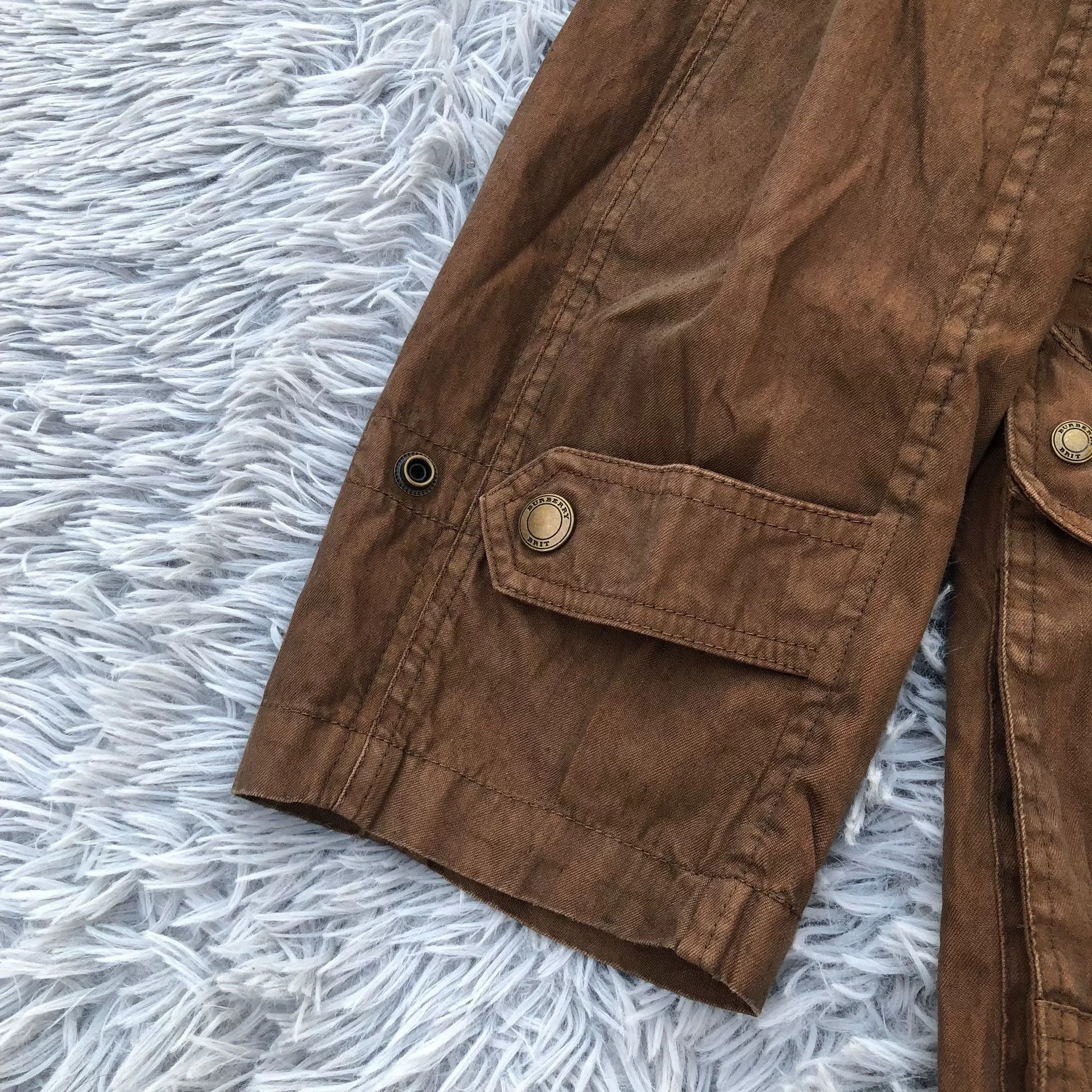 Burberry Burberry Brit Vintage Field Jacket Size US L / EU 52-54 / 3 - 3 Thumbnail