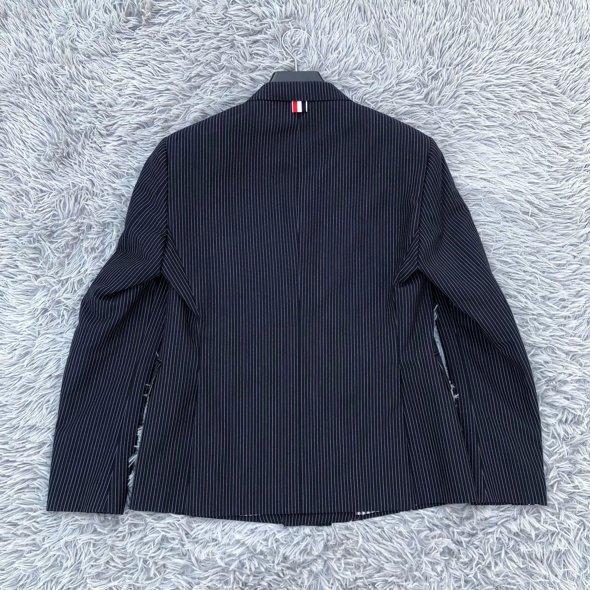 Thom Browne Thom Browne Anchor Gold Button Wool Blazer Size US S / EU 44-46 / 1 - 6 Thumbnail