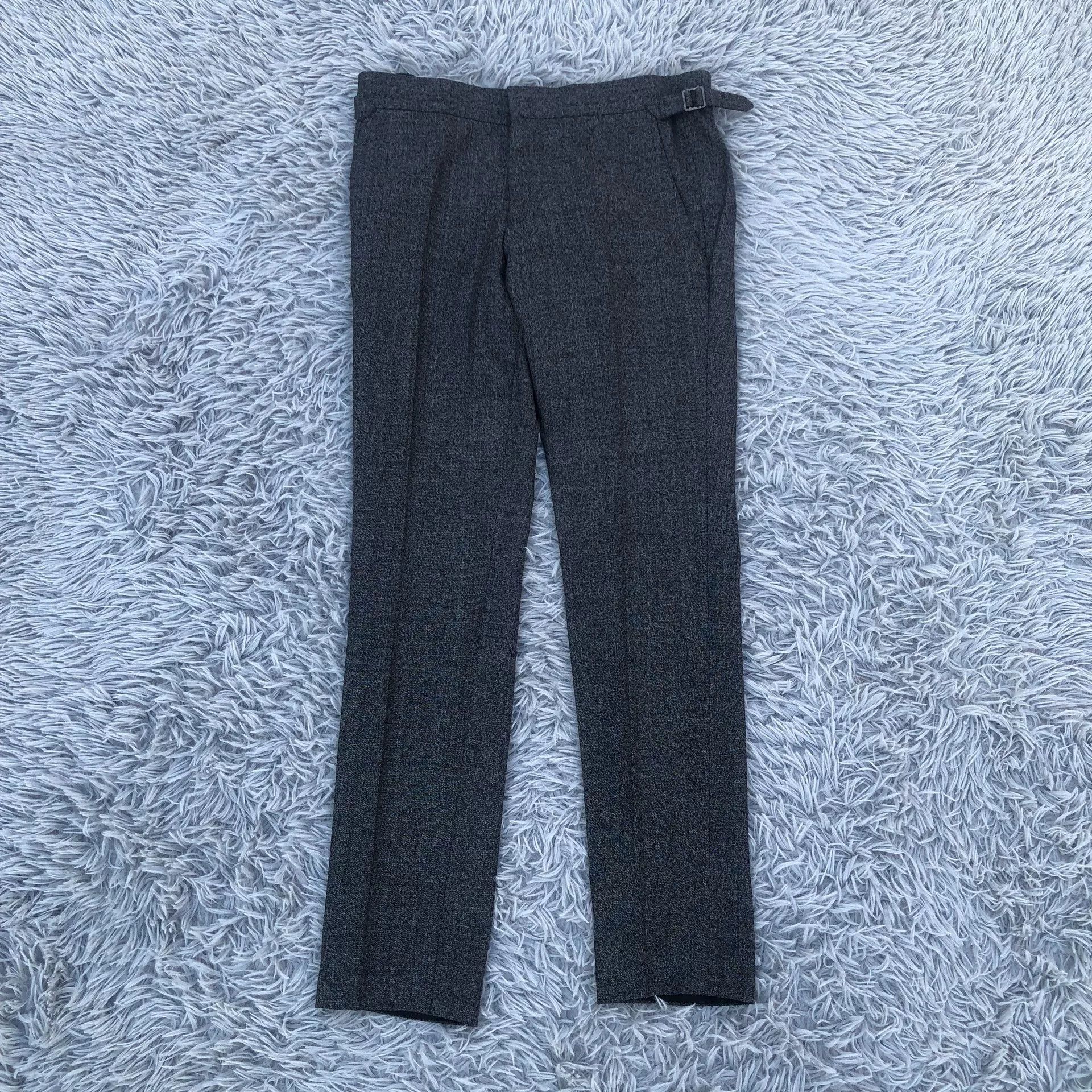 Burberry Burberry Herringbone Wool Suit Set Size US S / EU 44-46 / 1 - 7 Thumbnail