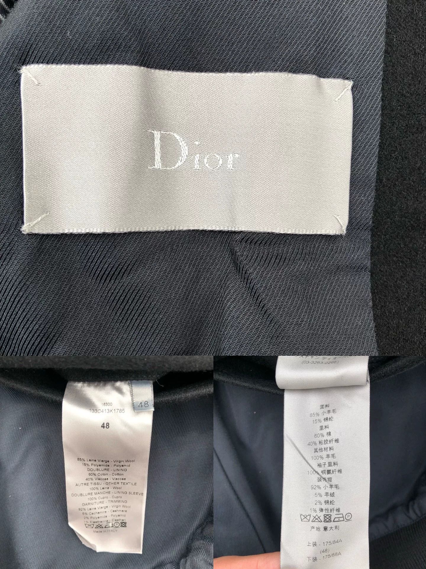 Dior Dior Homme 12FW Embroidered Jacket Size US M / EU 48-50 / 2 - 8 Thumbnail