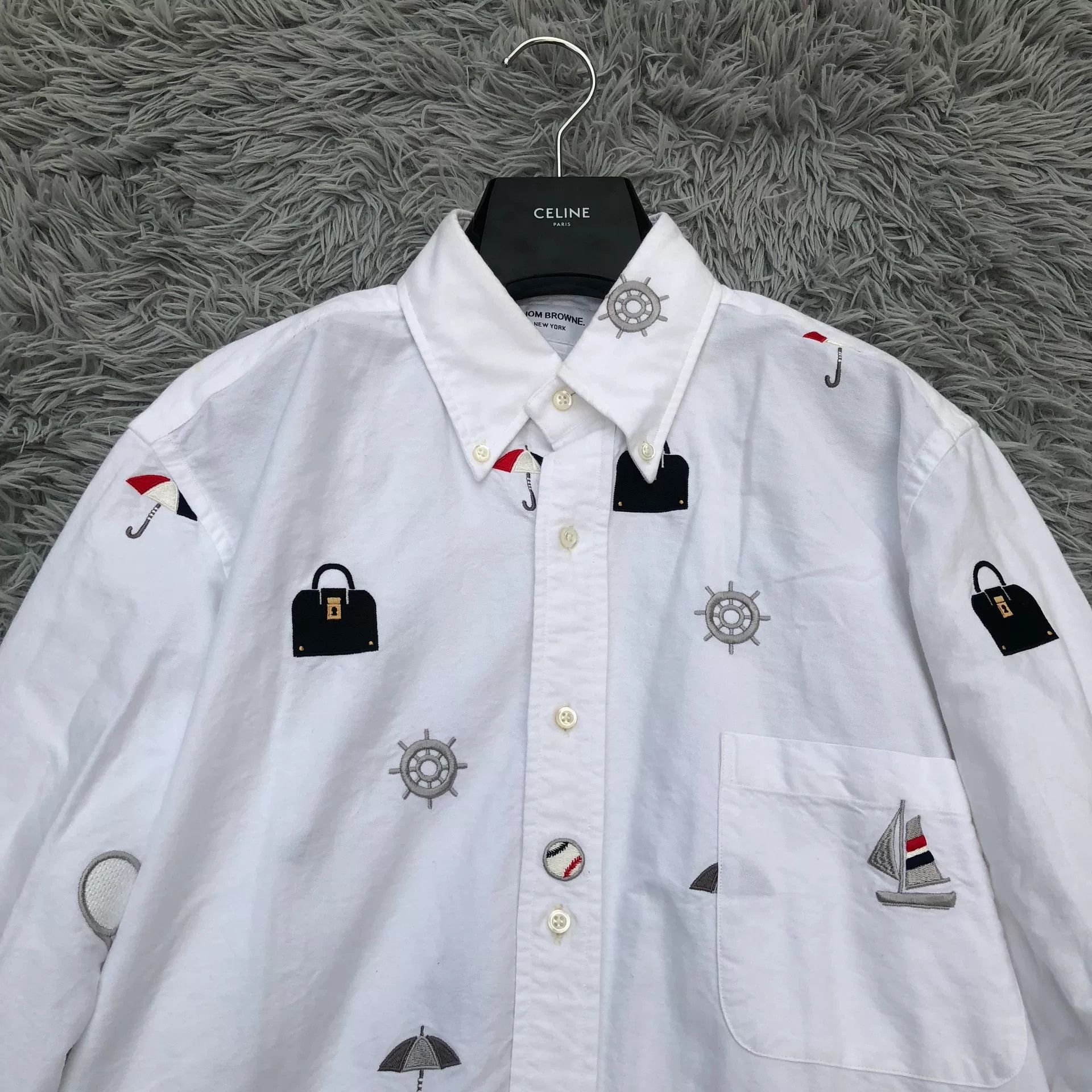 Thom Browne Thom Browne TB Multi-Element Shirt Size US L / EU 52-54 / 3 - 3 Thumbnail
