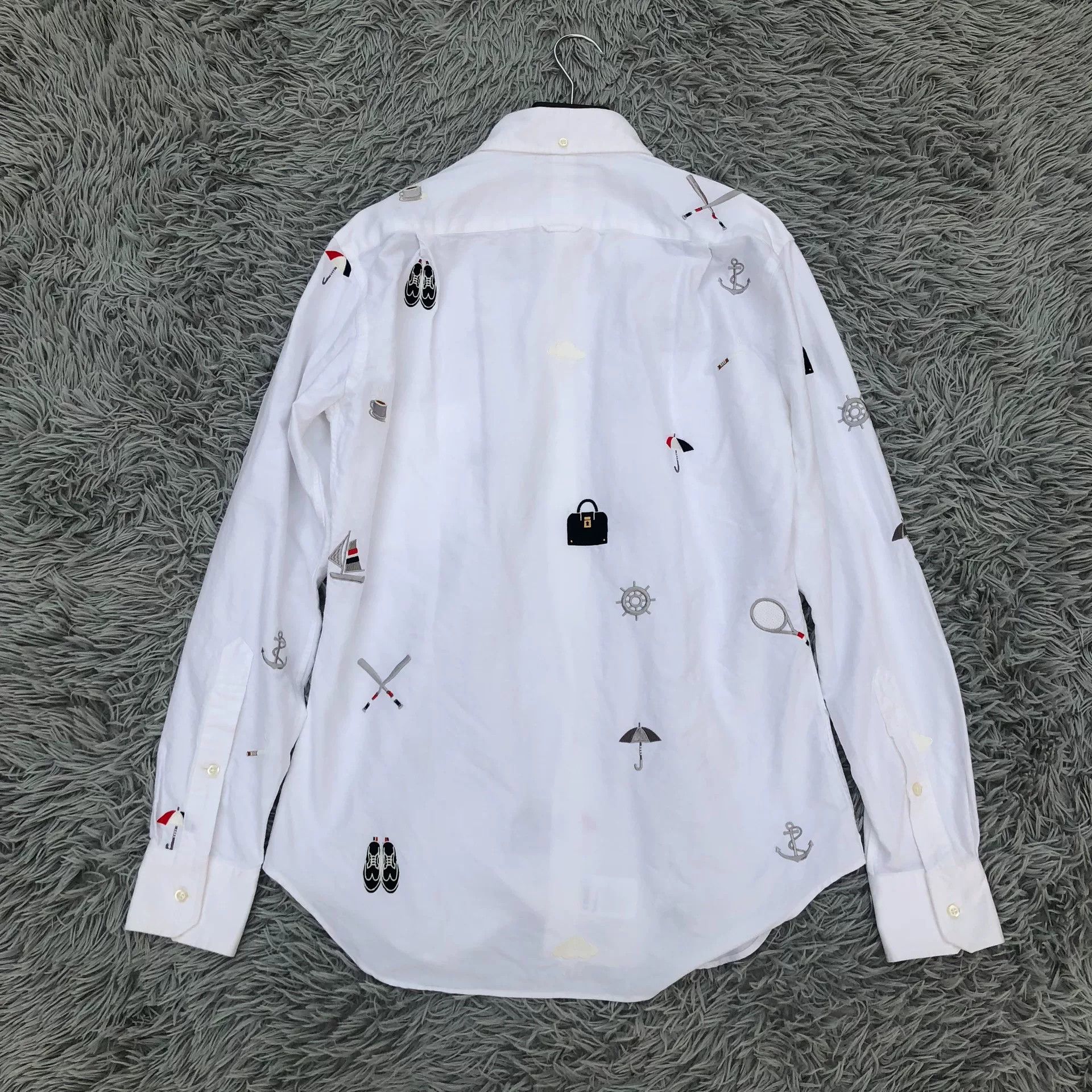 Thom Browne Thom Browne TB Multi-Element Shirt Size US L / EU 52-54 / 3 - 5 Thumbnail