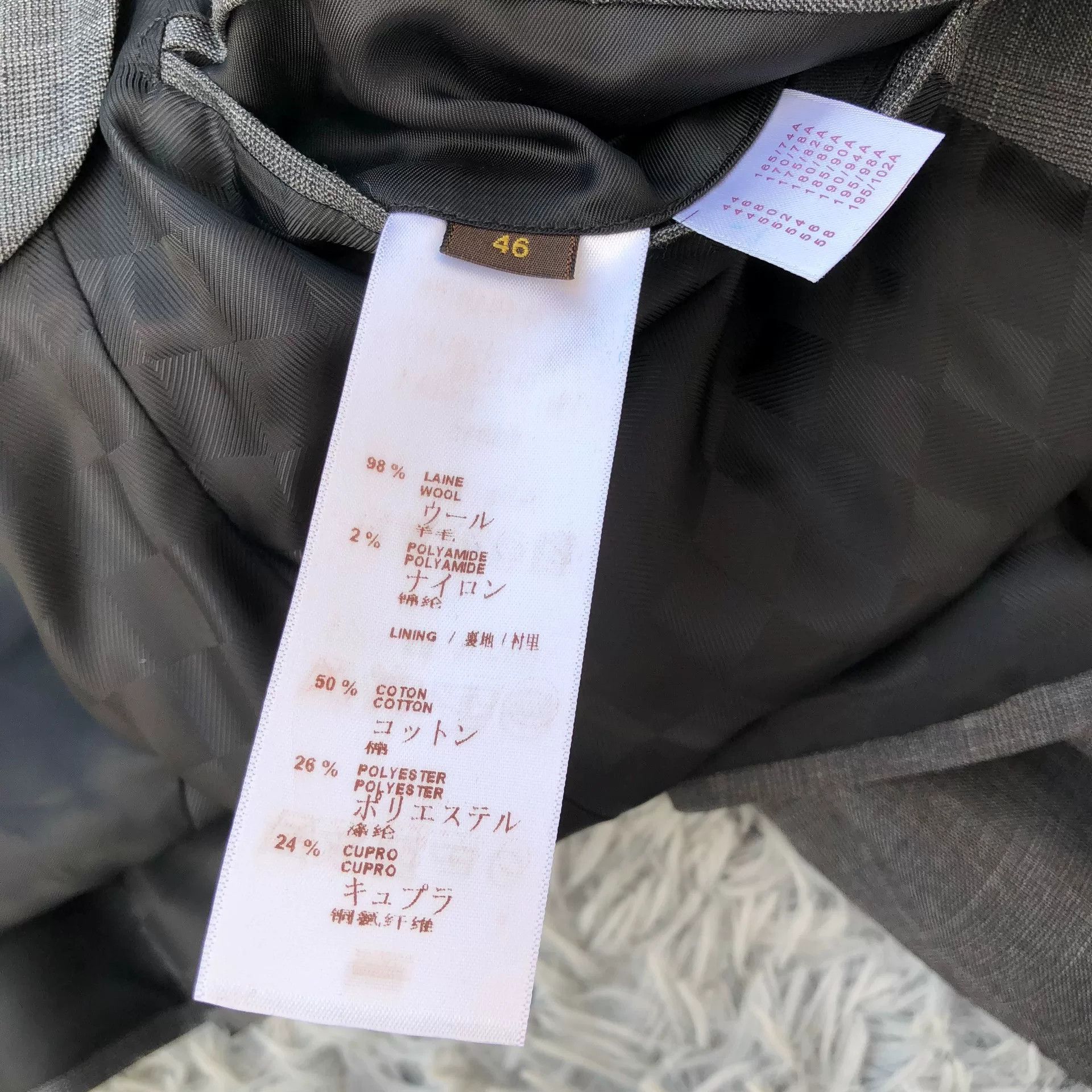 Louis Vuitton Louis Vuitton Double-Breasted Check Suit Set Size US S / EU 44-46 / 1 - 5 Thumbnail