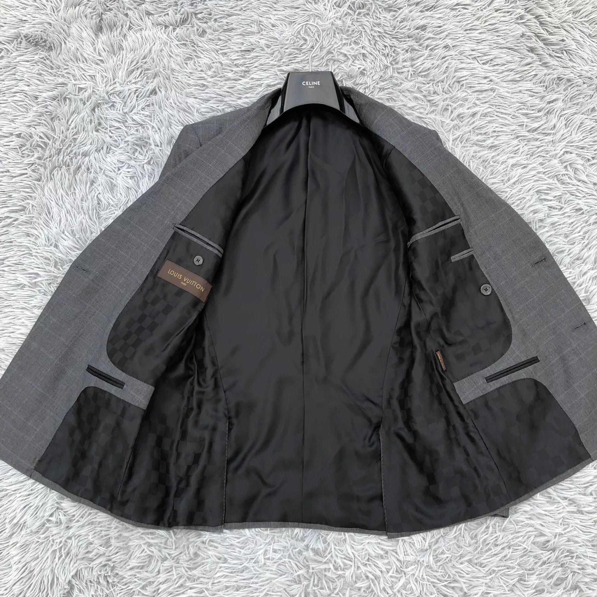 Louis Vuitton Louis Vuitton Double-Breasted Check Suit Set Size US S / EU 44-46 / 1 - 3 Thumbnail