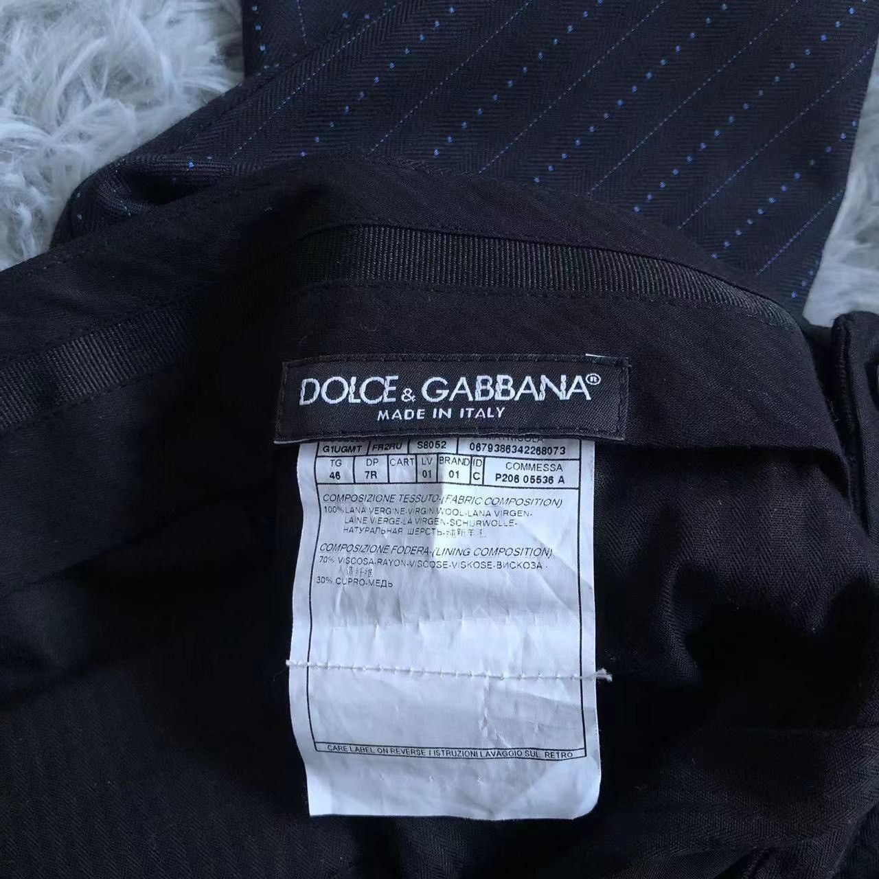 Dolce & Gabbana Dolce Gabbana Three-Piece Stitch Suit Size US S / EU 44-46 / 1 - 8 Thumbnail