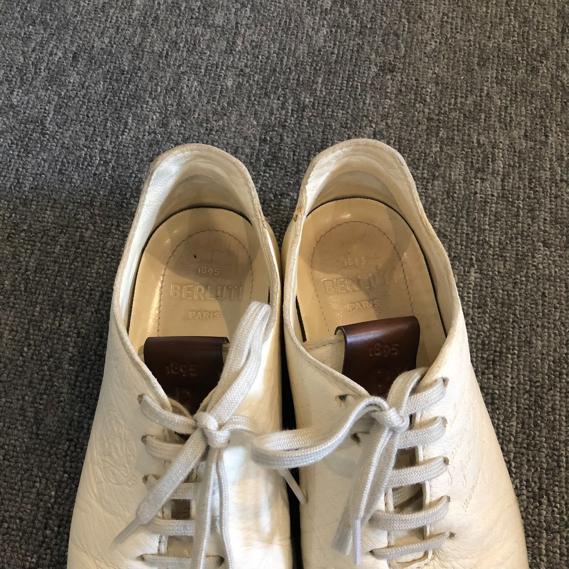 Berluti Berluti Sketch Signature White Casual Shoes Size US 7 / EU 40 - 7 Thumbnail