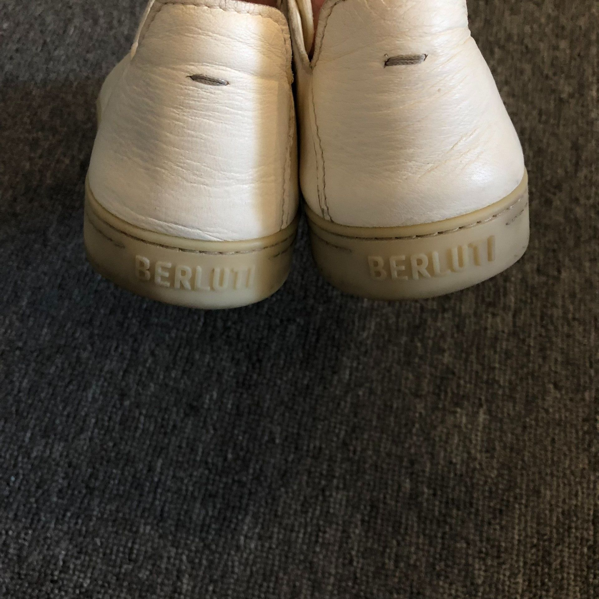 Berluti Berluti Sketch Signature White Casual Shoes Size US 7 / EU 40 - 6 Thumbnail