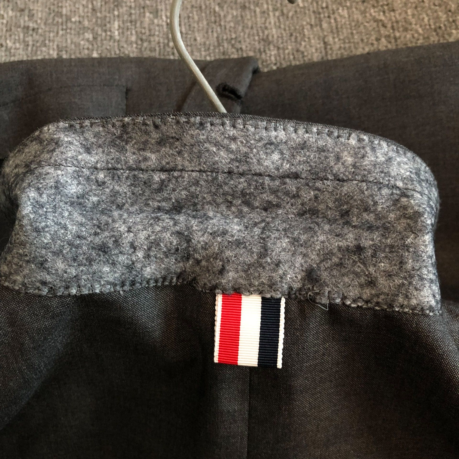 Thom Browne Thom Browne Gray Wool Suit Jacket Size US L / EU 52-54 / 3 - 5 Thumbnail