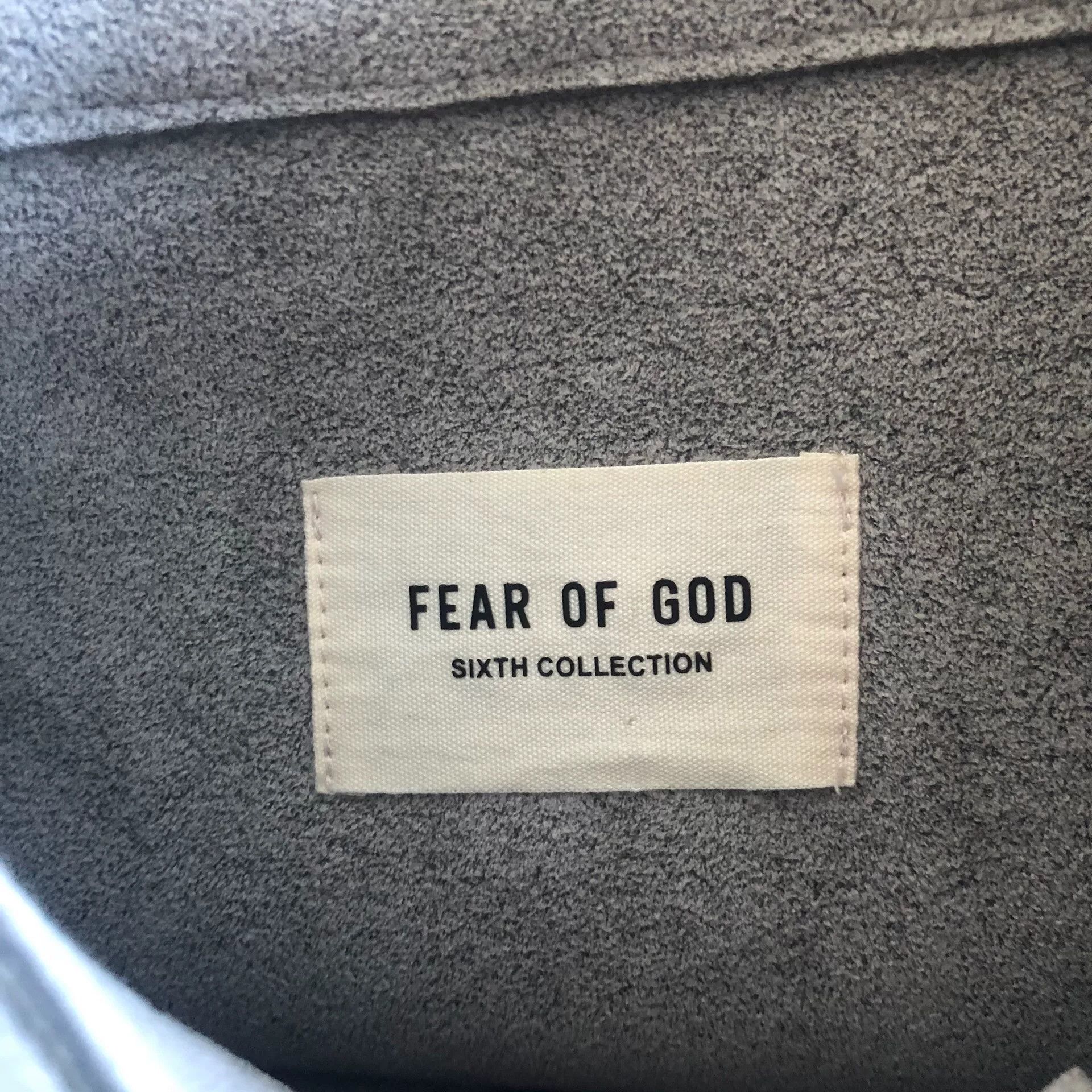 Fear of God Fear Of God 6th Gray Suede Jacket Size US L / EU 52-54 / 3 - 6 Thumbnail