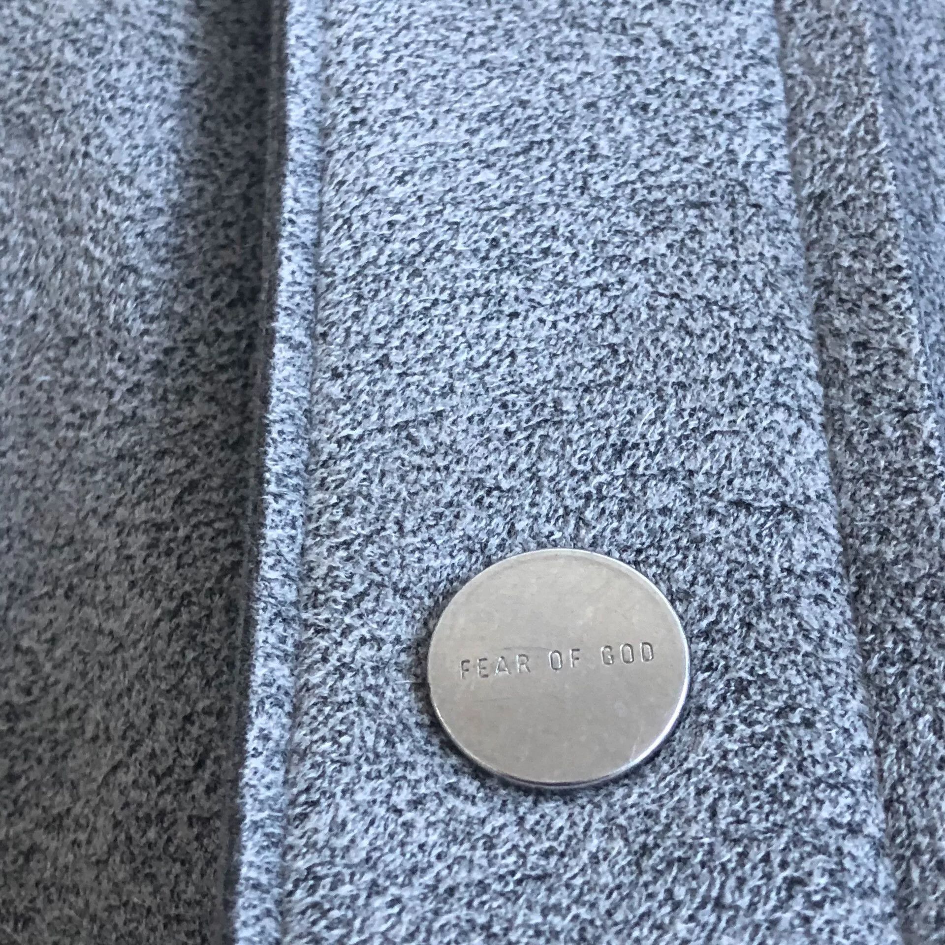 Fear of God Fear Of God 6th Gray Suede Jacket Size US L / EU 52-54 / 3 - 3 Thumbnail