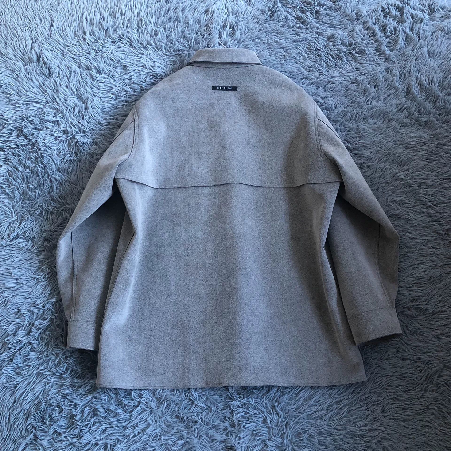 Fear of God Fear Of God 6th Gray Suede Jacket Size US L / EU 52-54 / 3 - 4 Thumbnail
