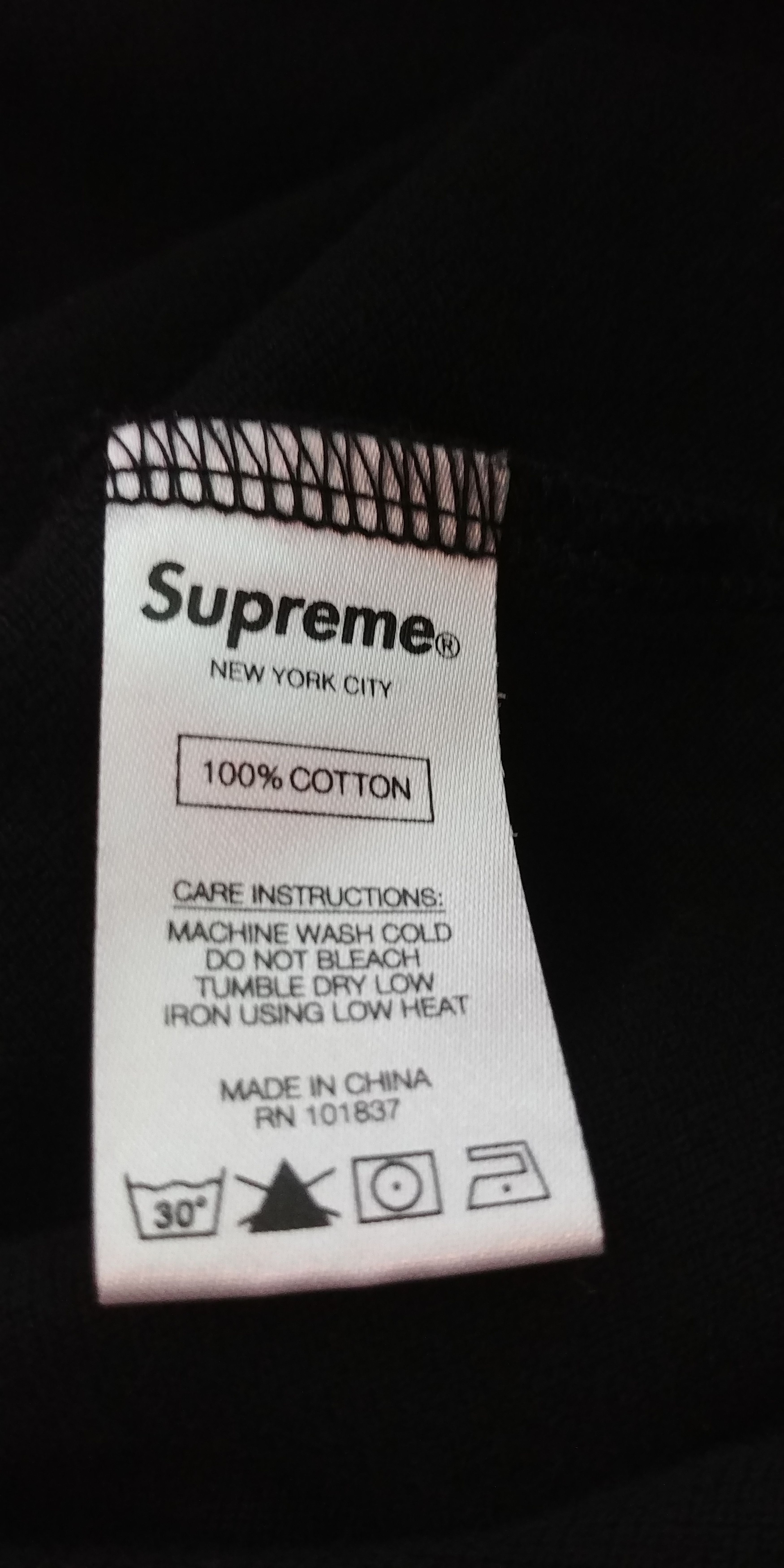 Supreme Supreme SS18 Contrast Yoke Pique Top Size US M / EU 48-50 / 2 - 5 Thumbnail