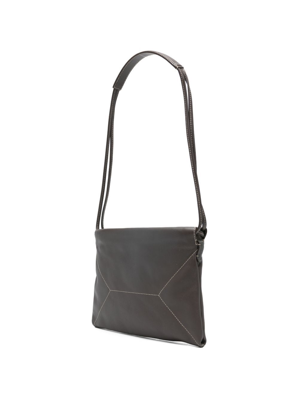 Brunello Cucinelli LEATHER SHOULDER BAG Size ONE SIZE - 3 Thumbnail