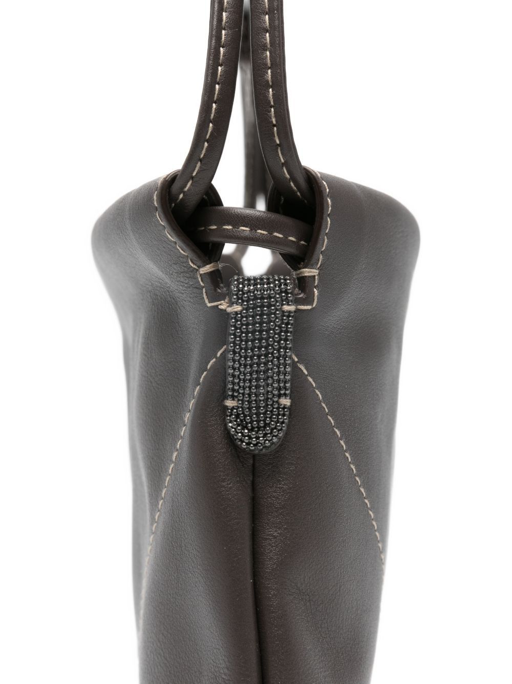Brunello Cucinelli LEATHER SHOULDER BAG Size ONE SIZE - 2 Thumbnail