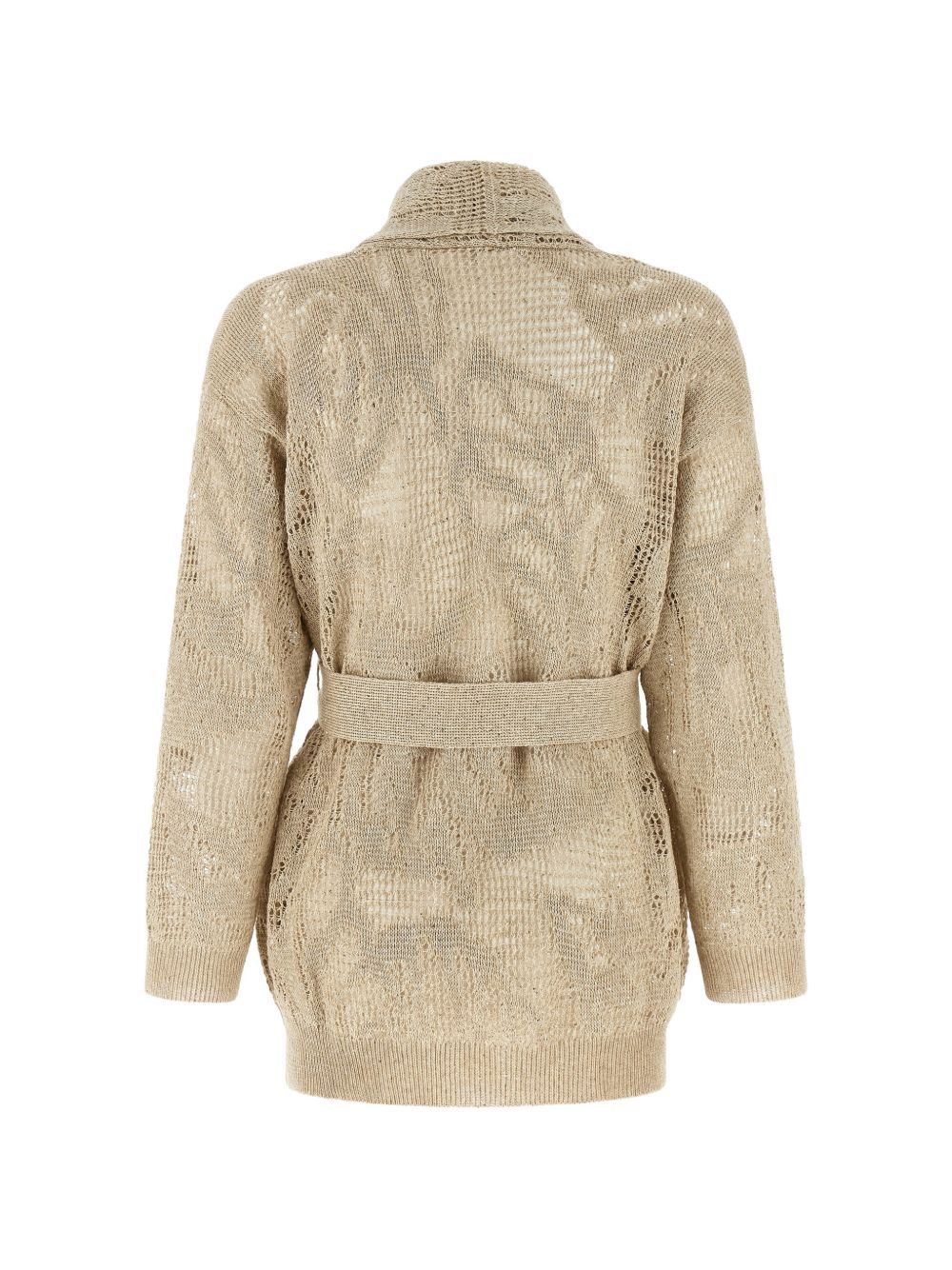 Brunello Cucinelli LINEN CARDIGAN Size L / US 10 / IT 46 - 2 Thumbnail