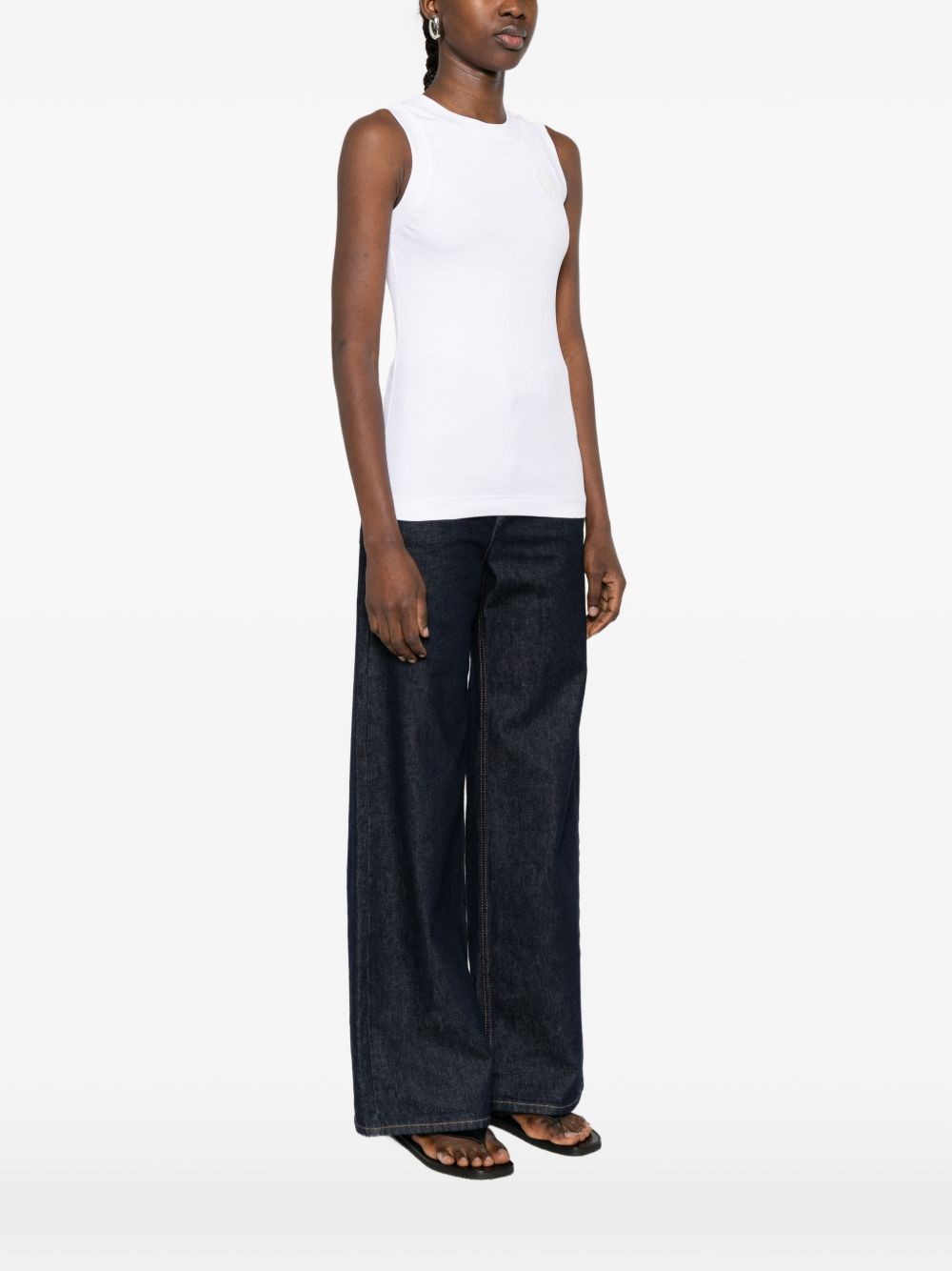 Brunello Cucinelli COTTON TANK TOP Size L / US 10 / IT 46 - 4 Thumbnail