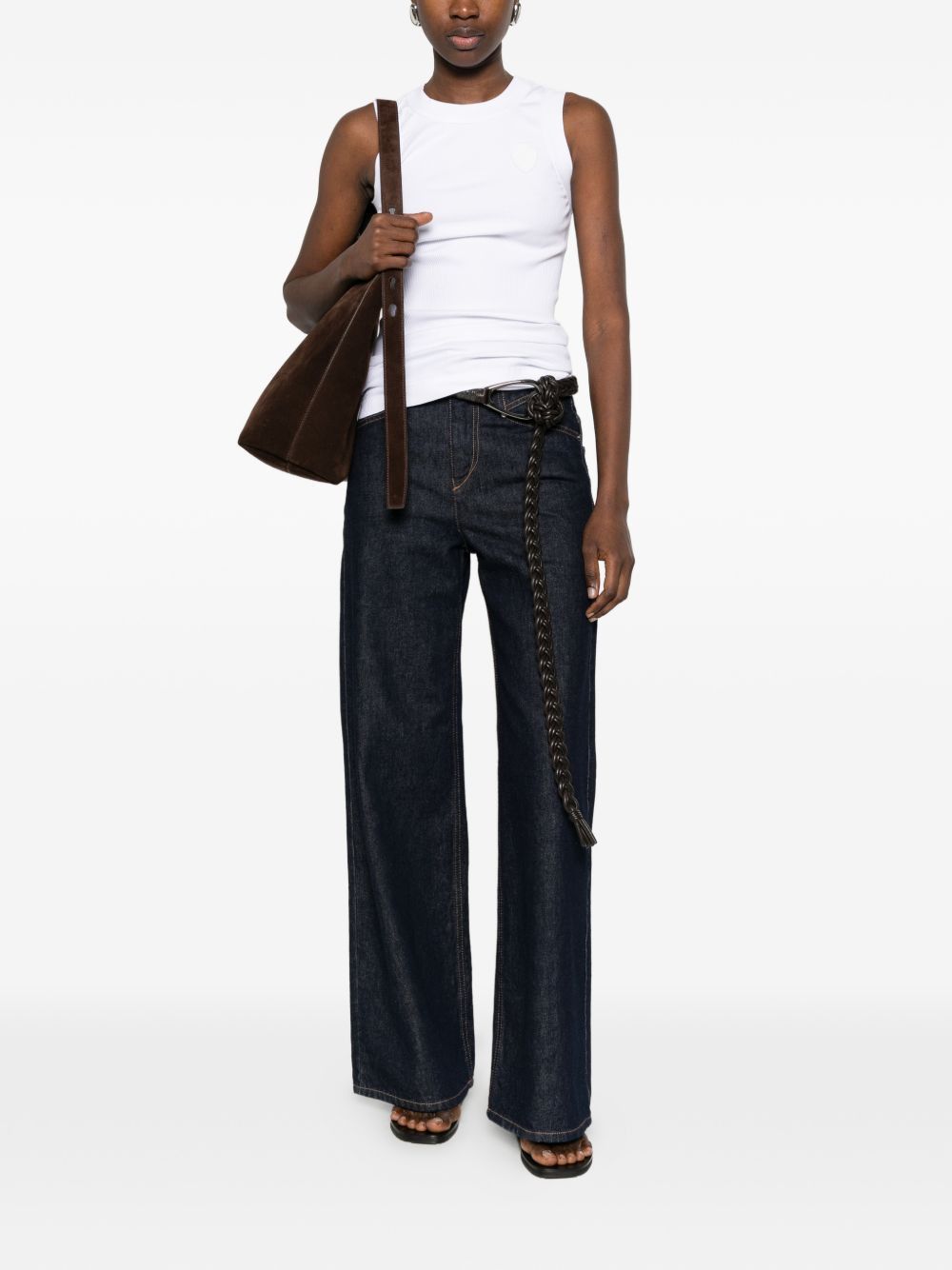 Brunello Cucinelli COTTON TANK TOP Size S / US 4 / IT 40 - 5 Thumbnail