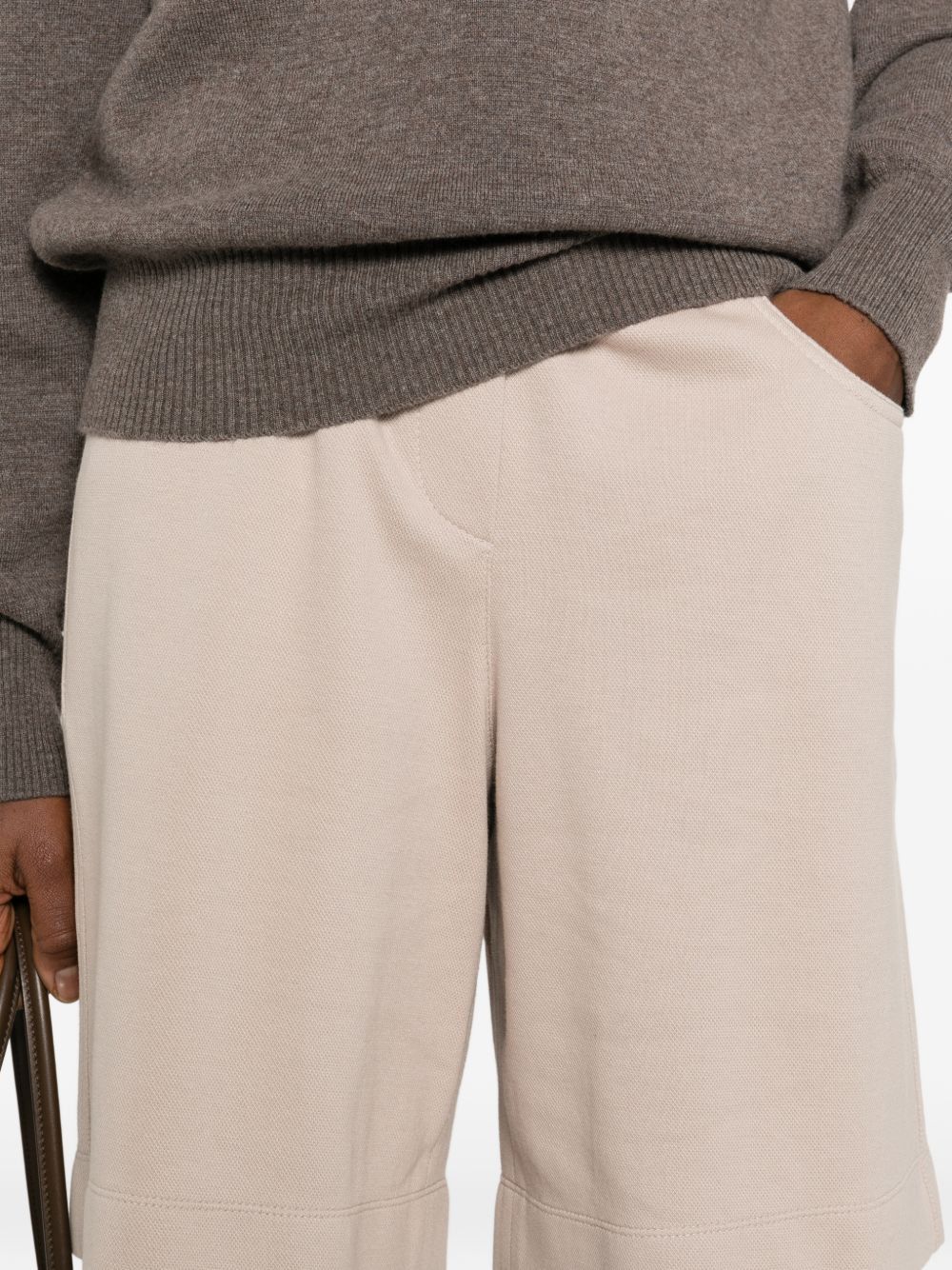Brunello Cucinelli COTTON BERMUDA SHORTS Size 26" / US 2 / IT 38 - 5 Thumbnail