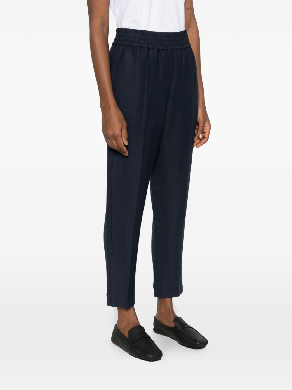Brunello Cucinelli LINEN BLEND TROUSERS Size 26" / US 2 / IT 38 - 3 Thumbnail