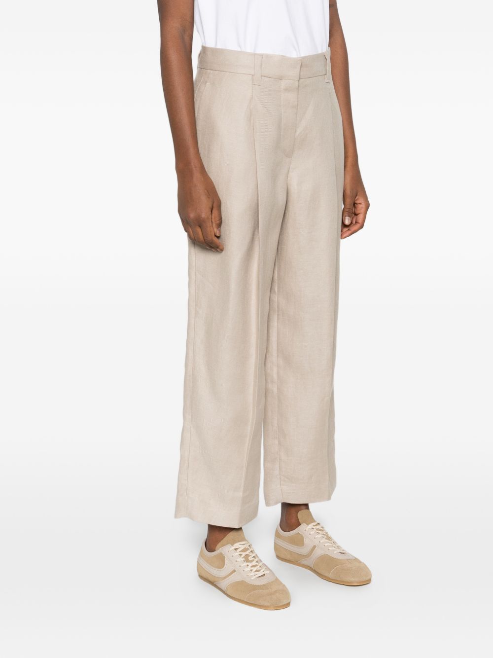 Brunello Cucinelli LINEN TROUSERS Size 28" / US 6 / IT 42 - 3 Thumbnail