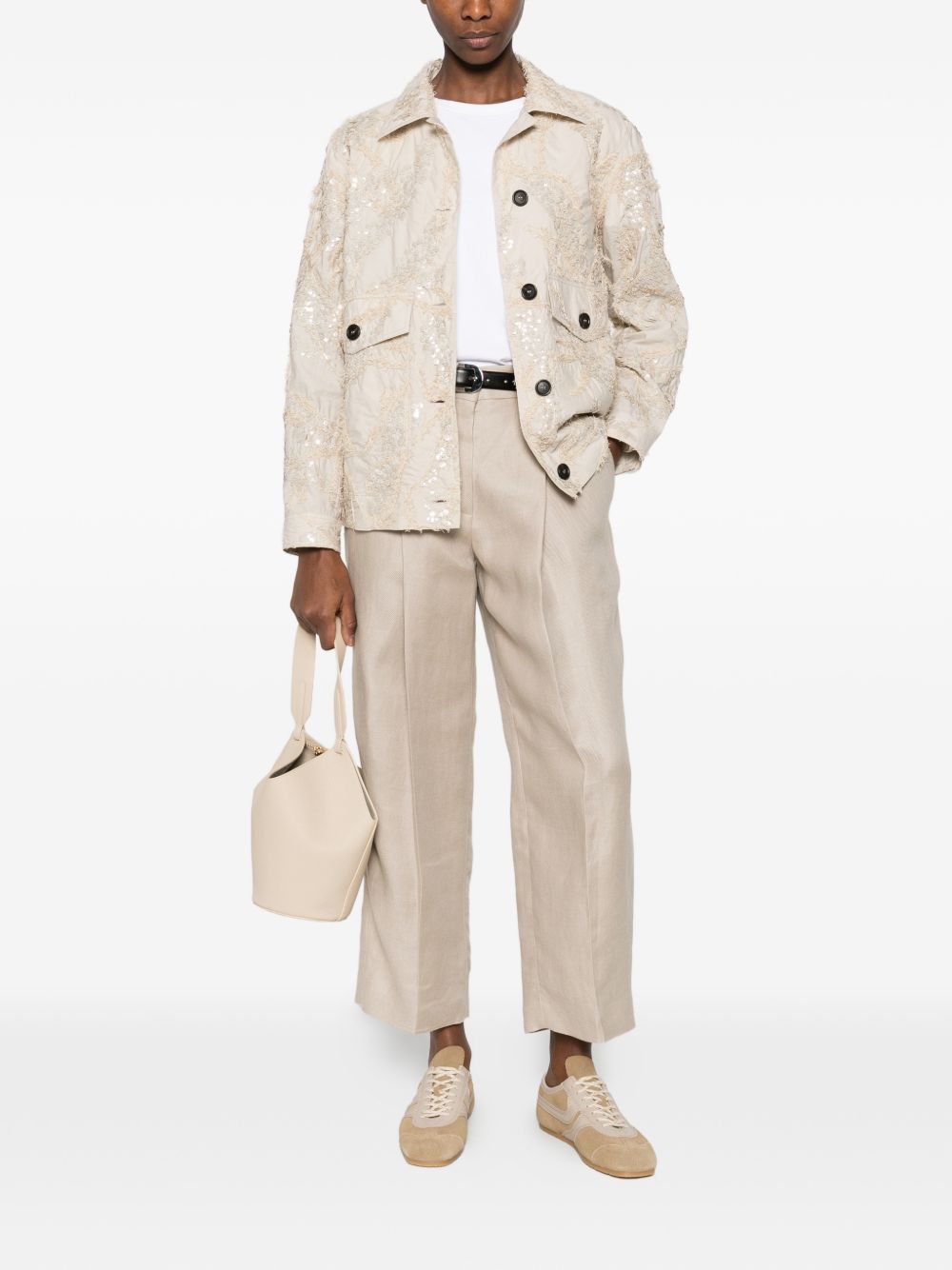 Brunello Cucinelli LINEN TROUSERS Size 30" / US 8 / IT 44 - 5 Thumbnail