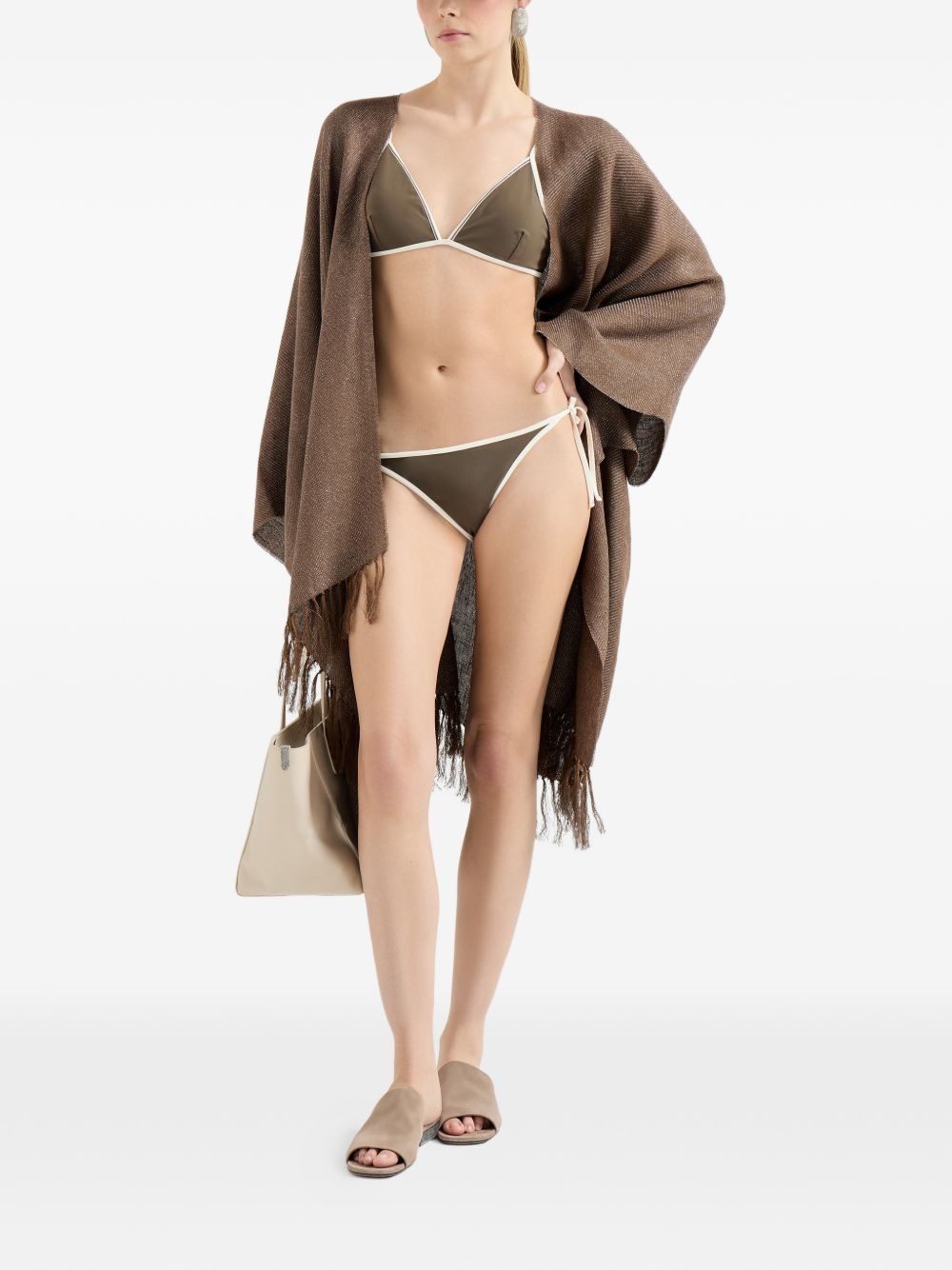 Brunello Cucinelli BIKINI BOTTOM Size M / US 6-8 / IT 42-44 - 4 Thumbnail