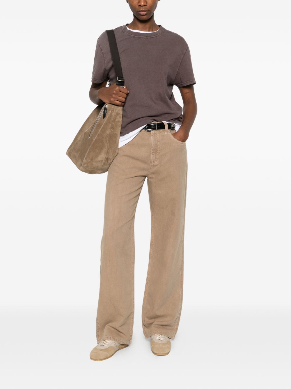 Brunello Cucinelli COTTON AND LINEN BLEND TROUSERS Size 32" / US 10 / IT 46 - 2 Thumbnail