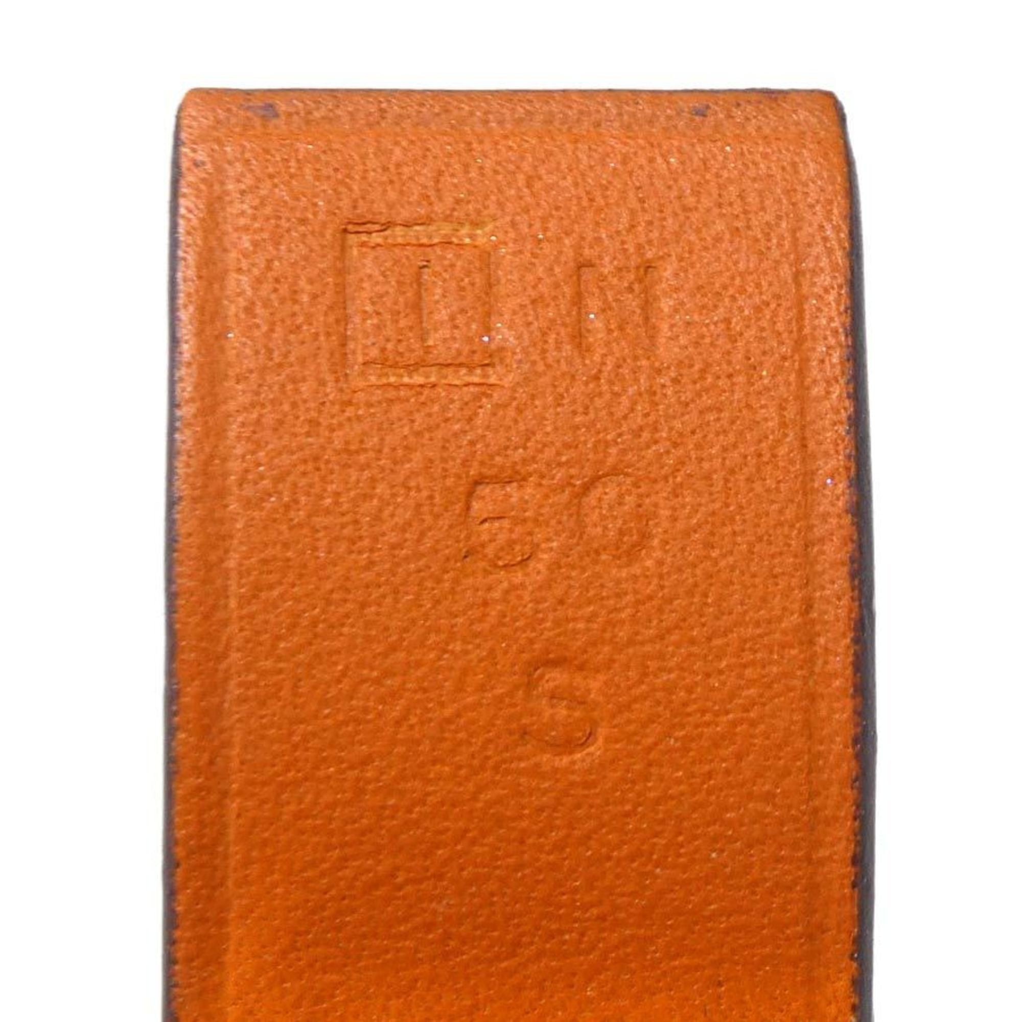 Hermes Hermes Hermès Sac Adepeche Leather Bracelet in Orange and Gold for Women, Free Shipping, r11081a Size ONE SIZE - 9 Thumbnail