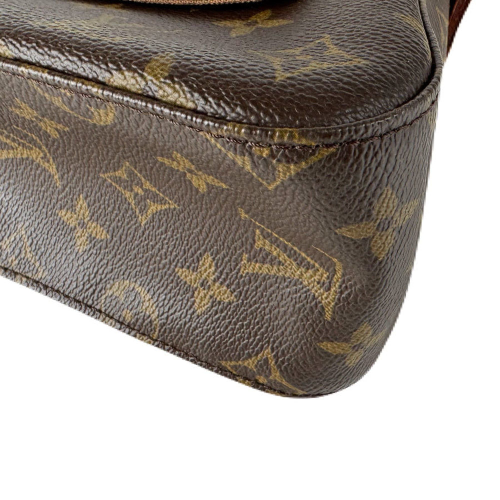 Louis Vuitton Louis Vuitton Monogram Mini Looping Shoulder Bag in Canvas, Brown, Women's, M51147, Free Shipping, z8894 Size ONE SIZE - 9 Thumbnail